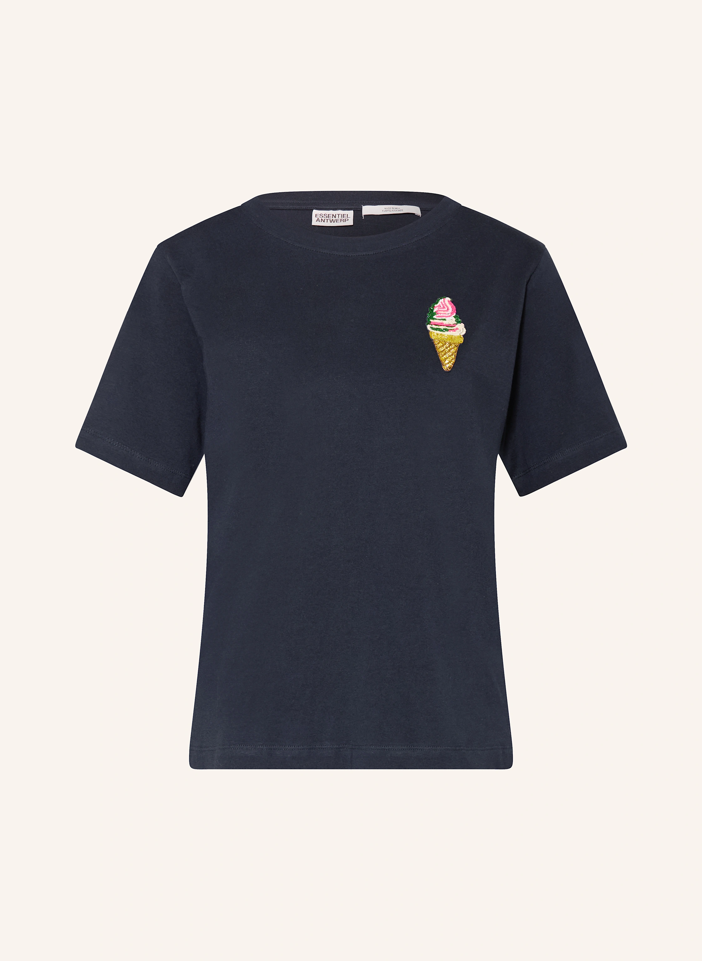ESSENTIEL ANTWERP T-shirt HICECREAM in dark blue