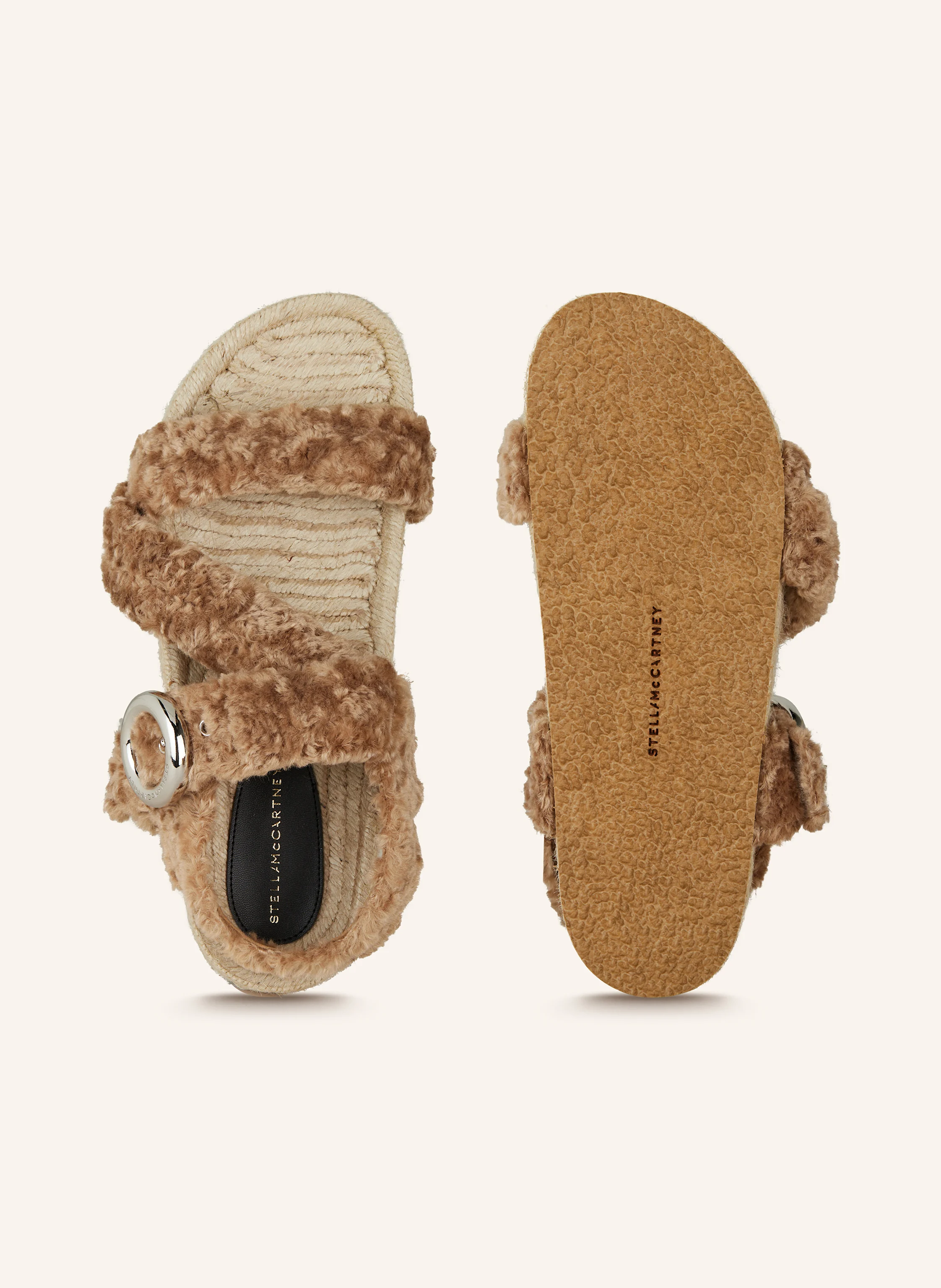 STELLA McCARTNEY Sandals GAIA: LIGHT BROWN