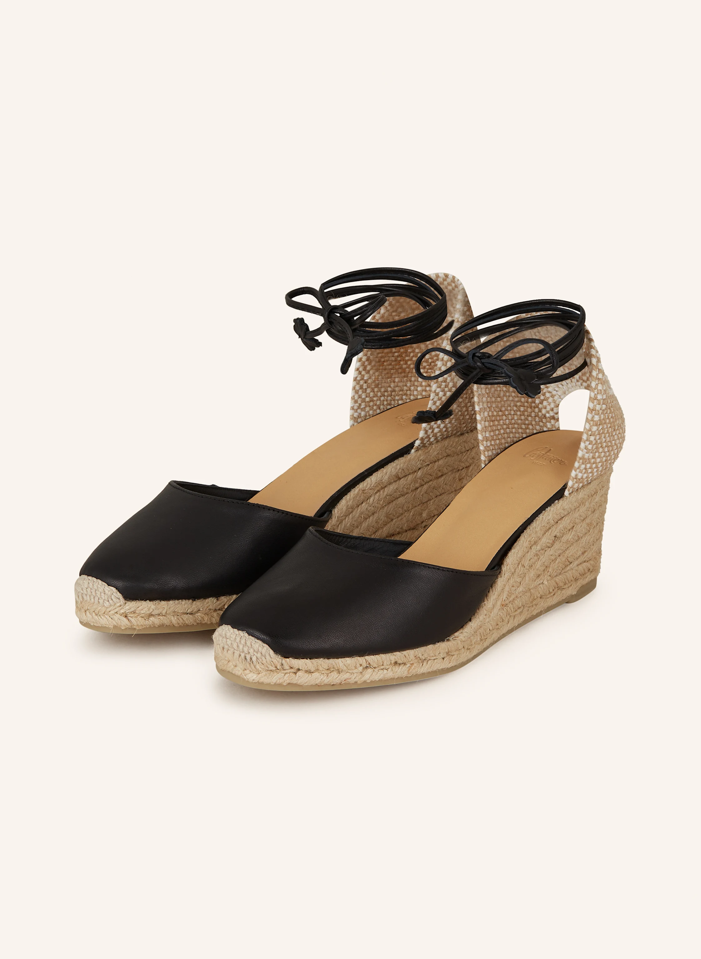 Castaner Wedges CARINA in black
