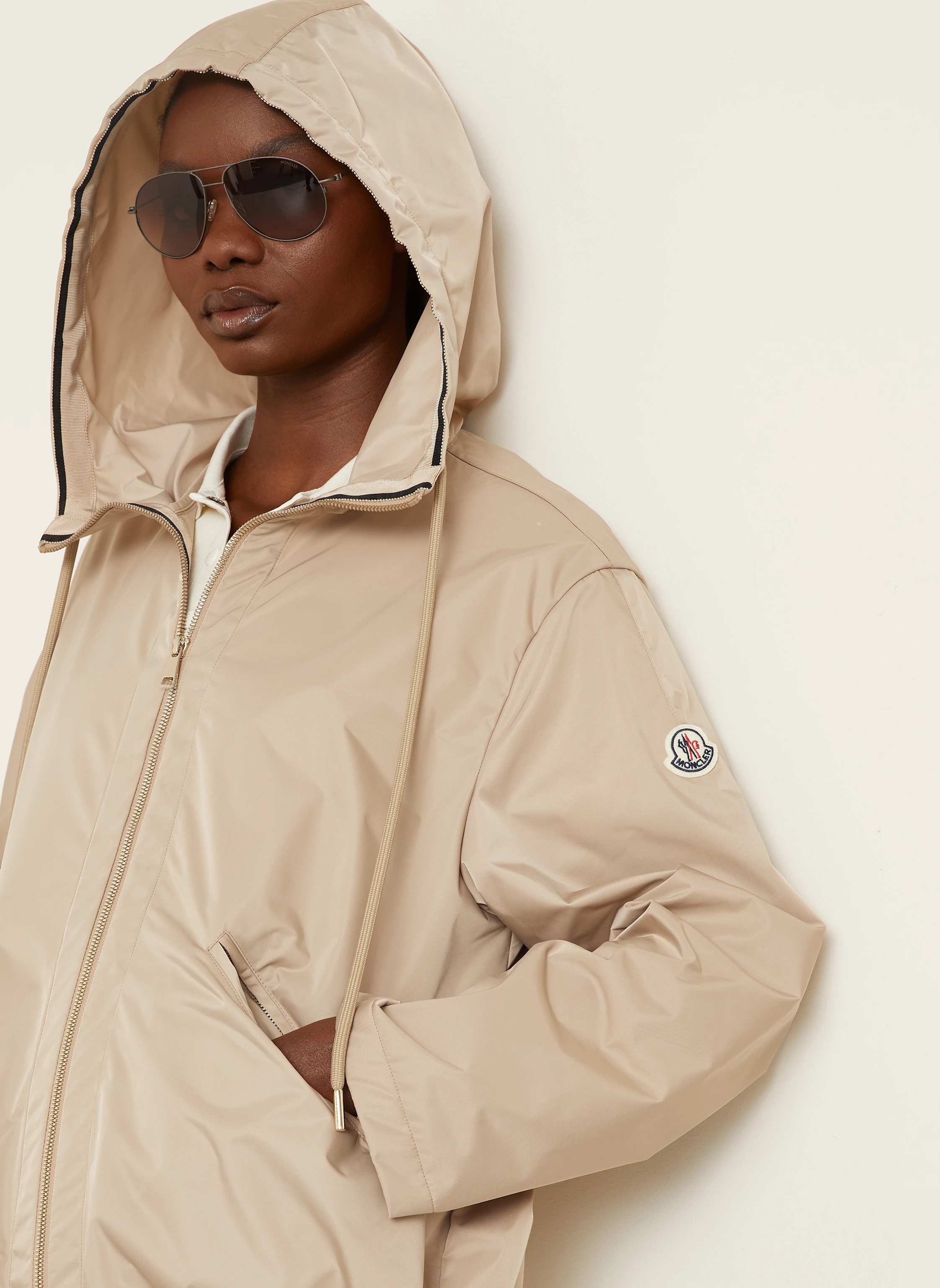 MONCLER Jacket CASSIOPEA in cream