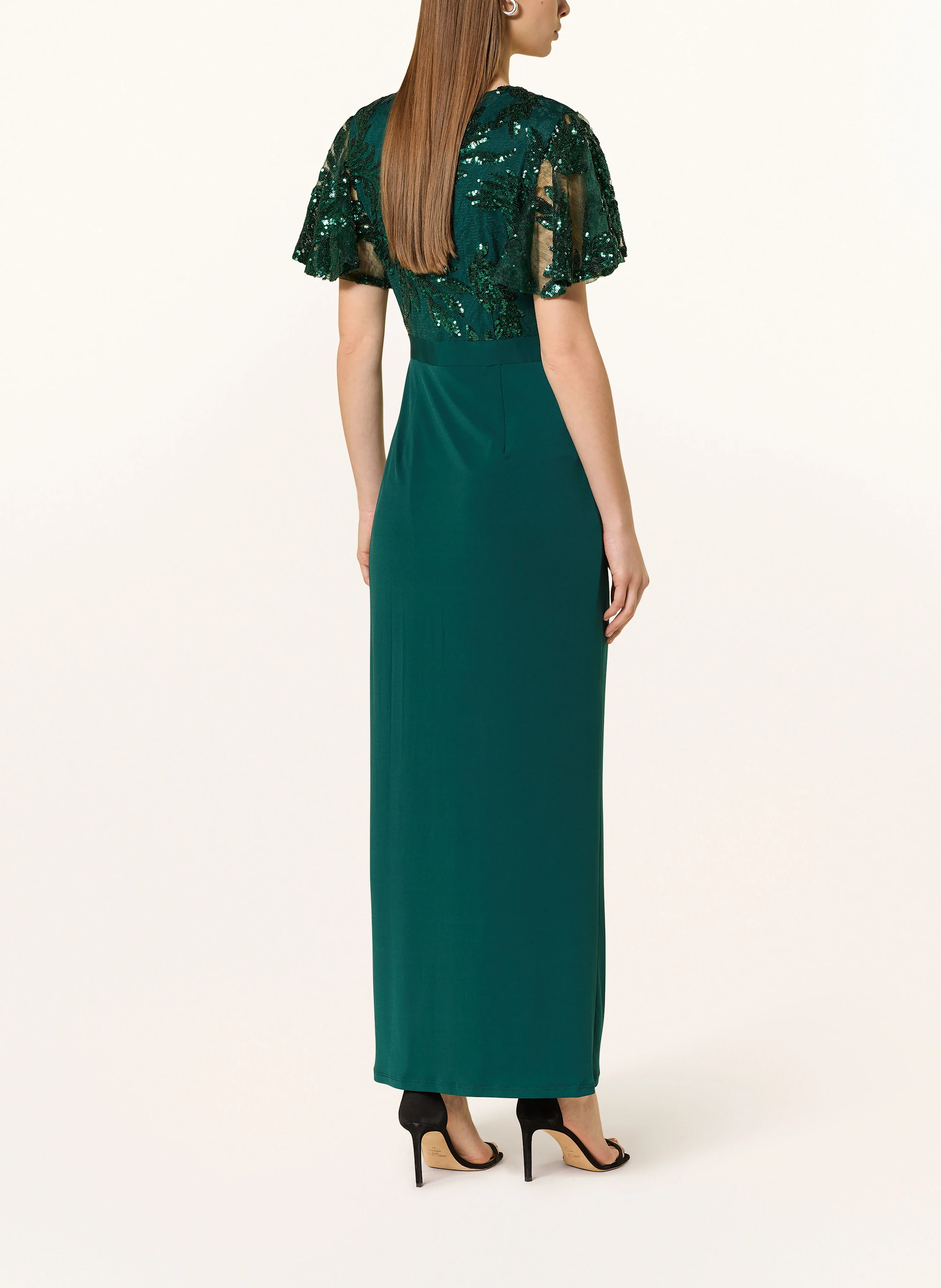 dress for women navy blue Petal and Pup Women's Santiago Off Shoulder Midi Dress