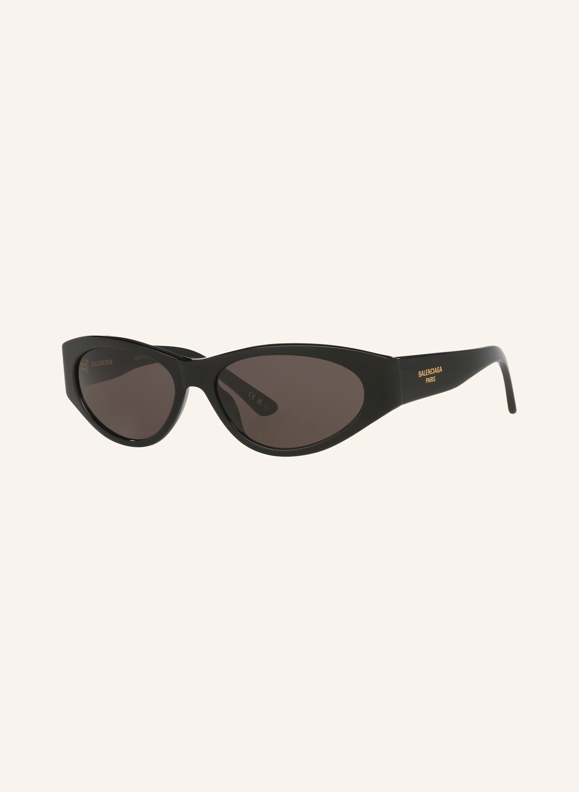 BALENCIAGA Sunglasses 6E000356: 1100L1 - BLACK/DARK GRAY