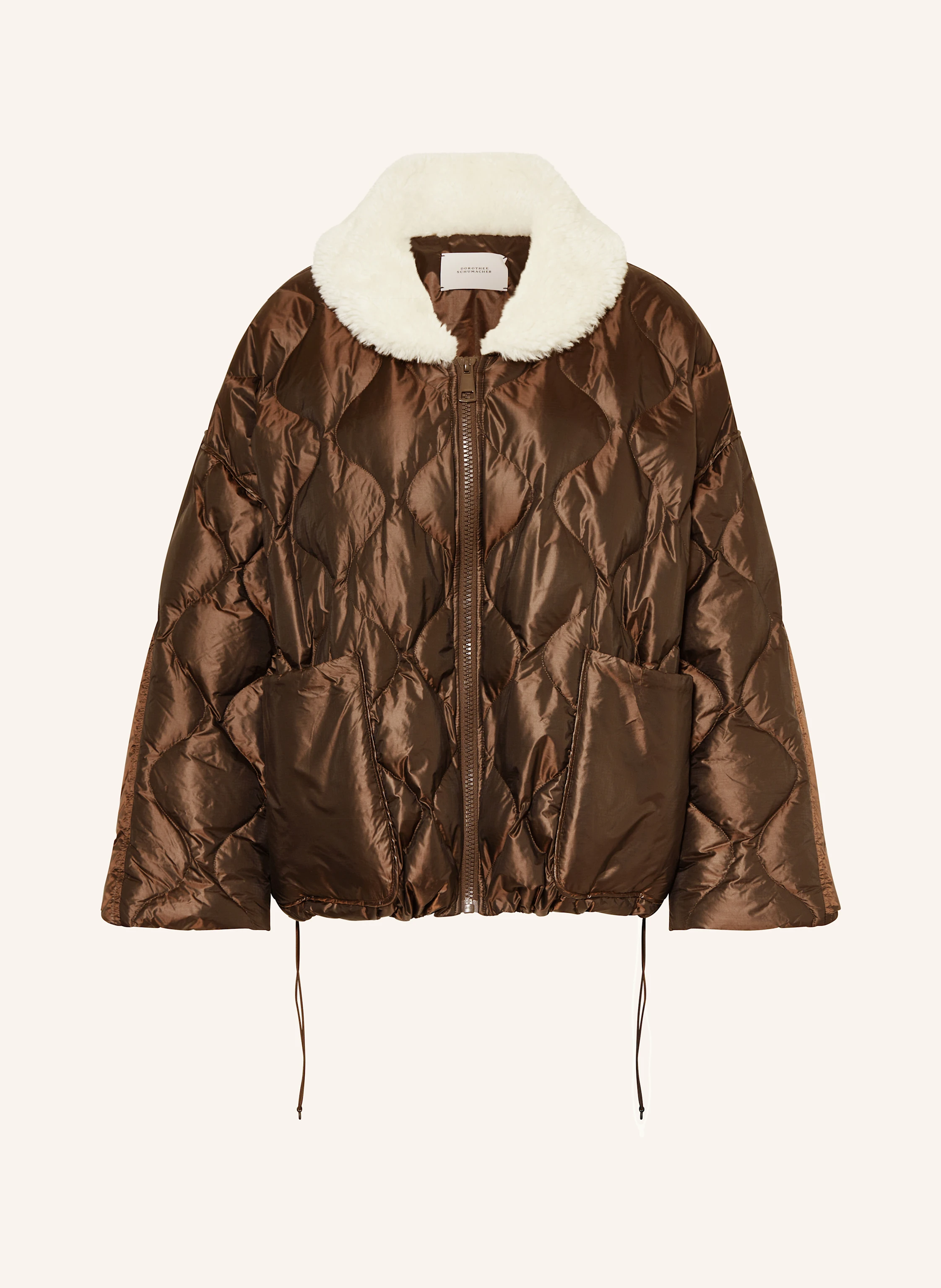 DOROTHEE SCHUMACHER Veste matelassée COZY COOLNESS avec fourrure