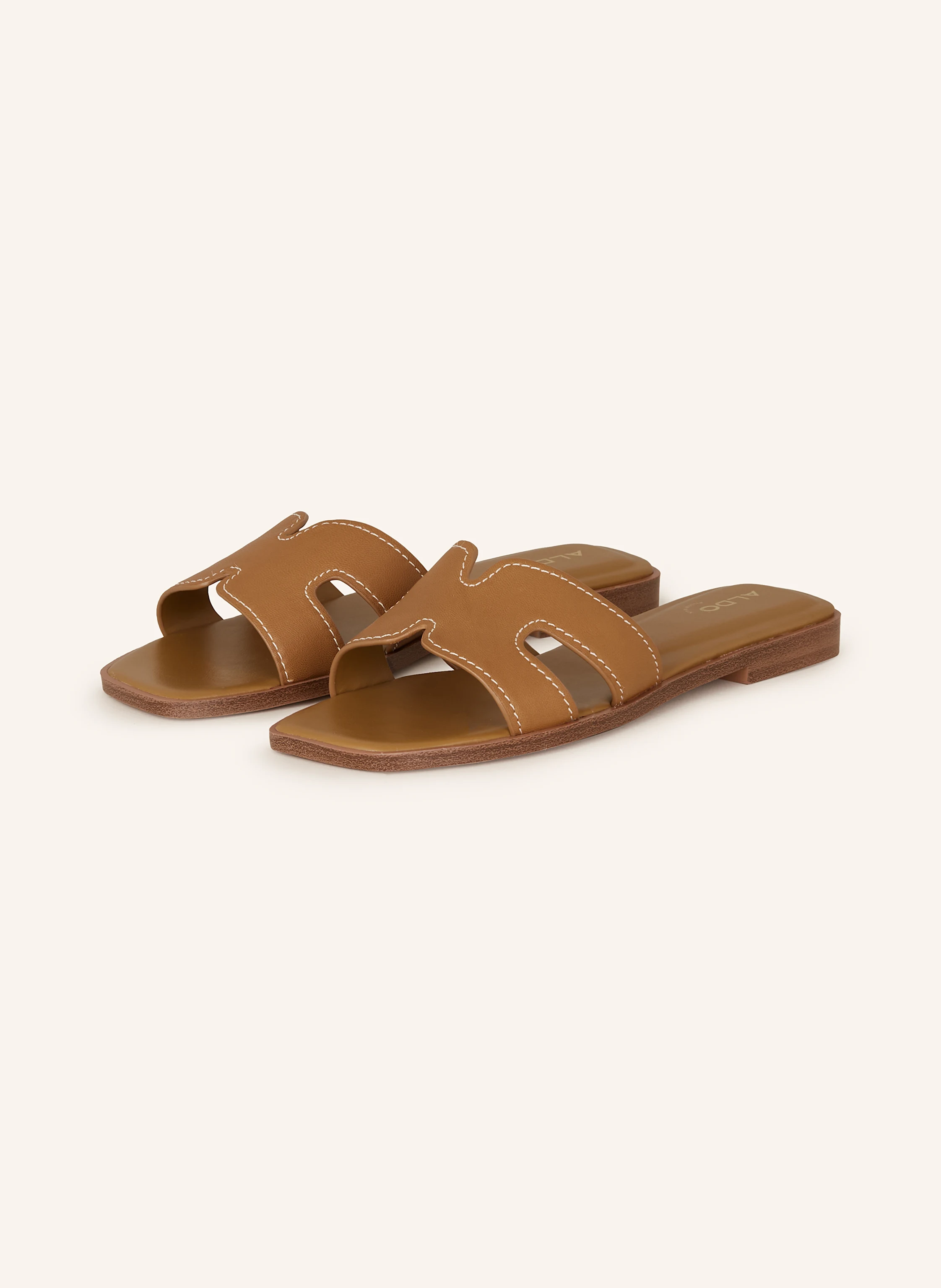 ALDO Pantoletten ITSANDAL in cognac