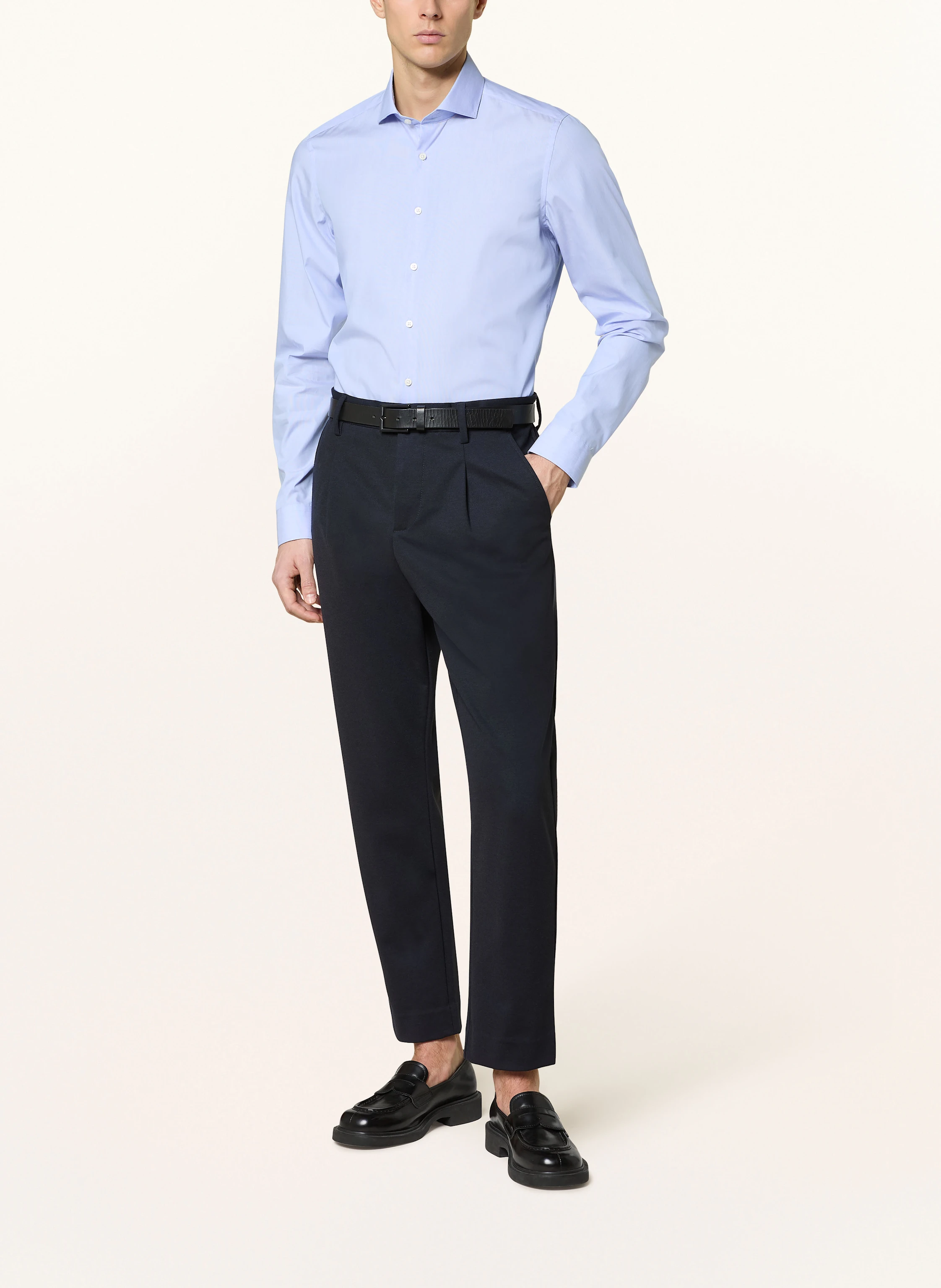 PAUL Shirt slim fit: LIGHT BLUE