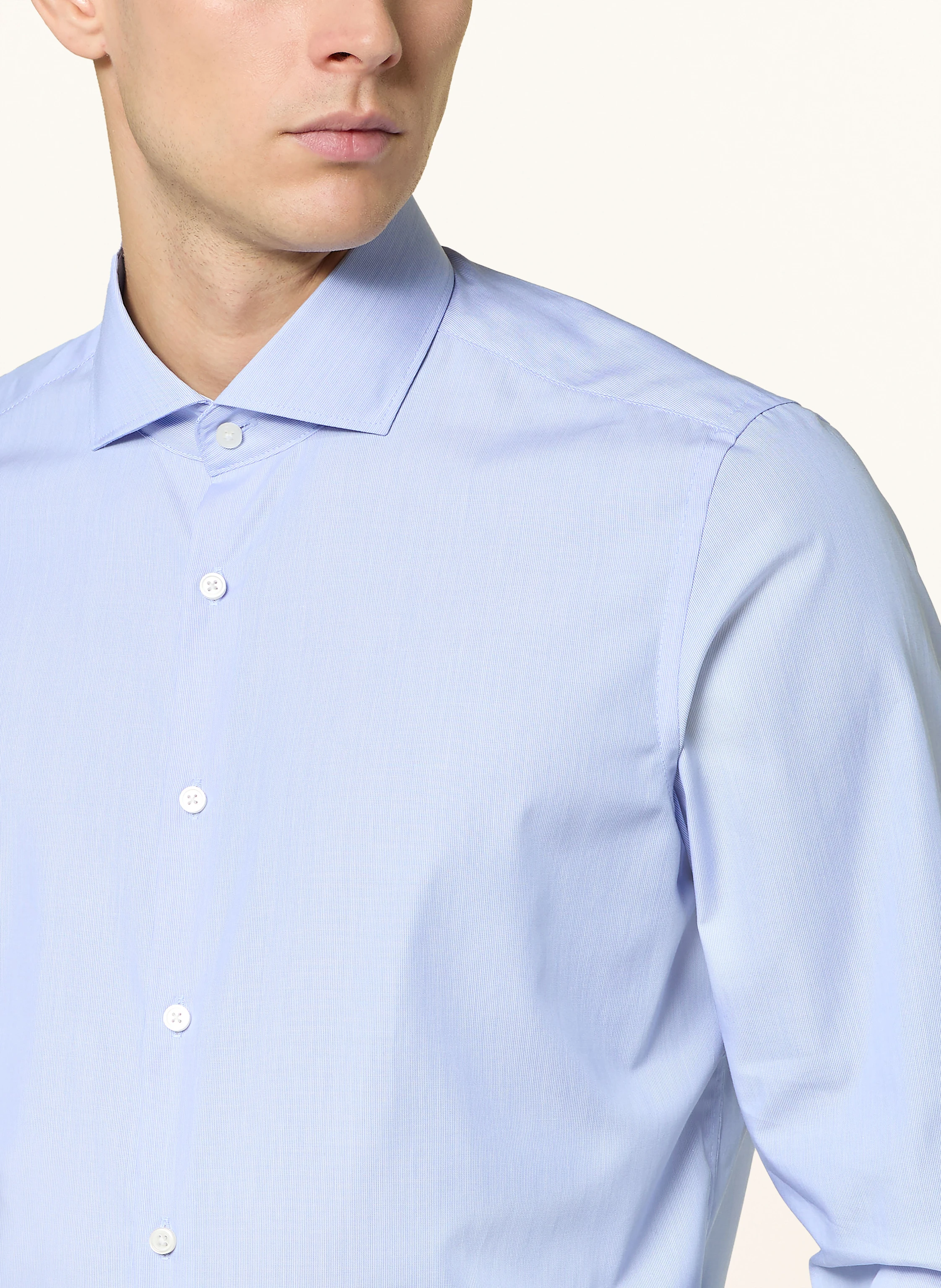 PAUL Shirt slim fit: LIGHT BLUE