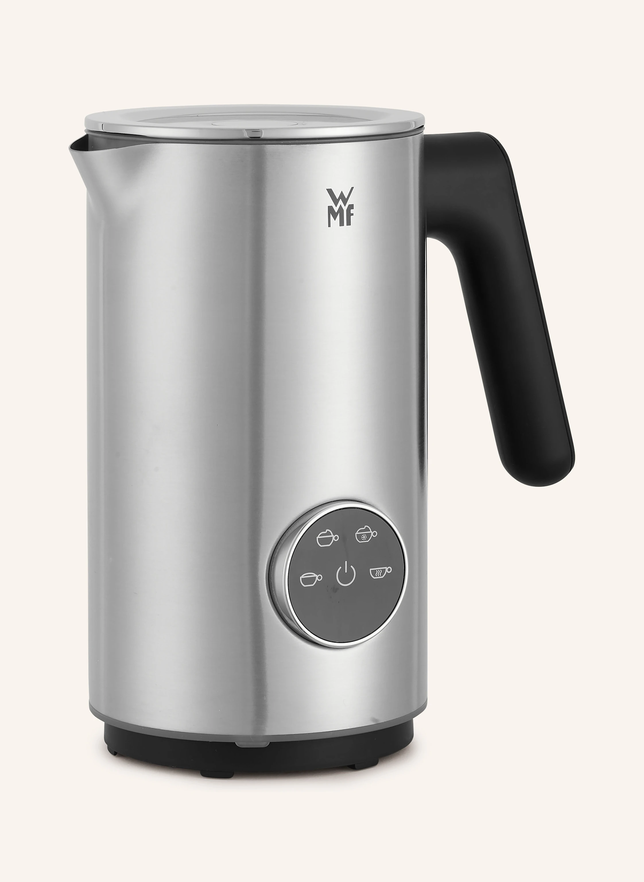 WMF Milchaufschäumer LUMERO in silber / schwarz