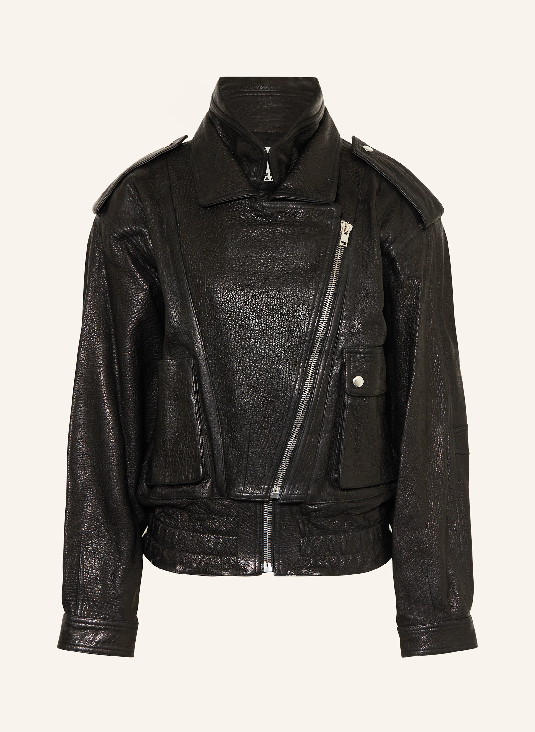 ISABEL MARANT Veste en cuir ANELI en noir