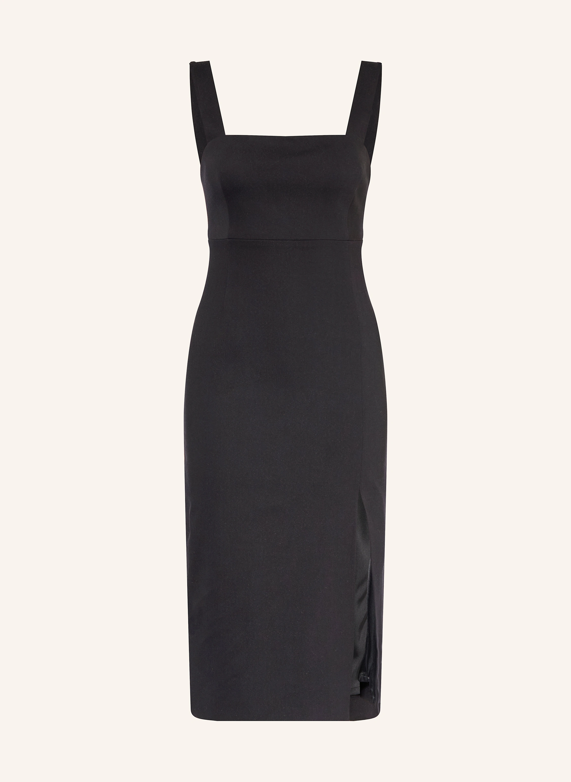 HUGO Robe fourreau KUBRINA en noir