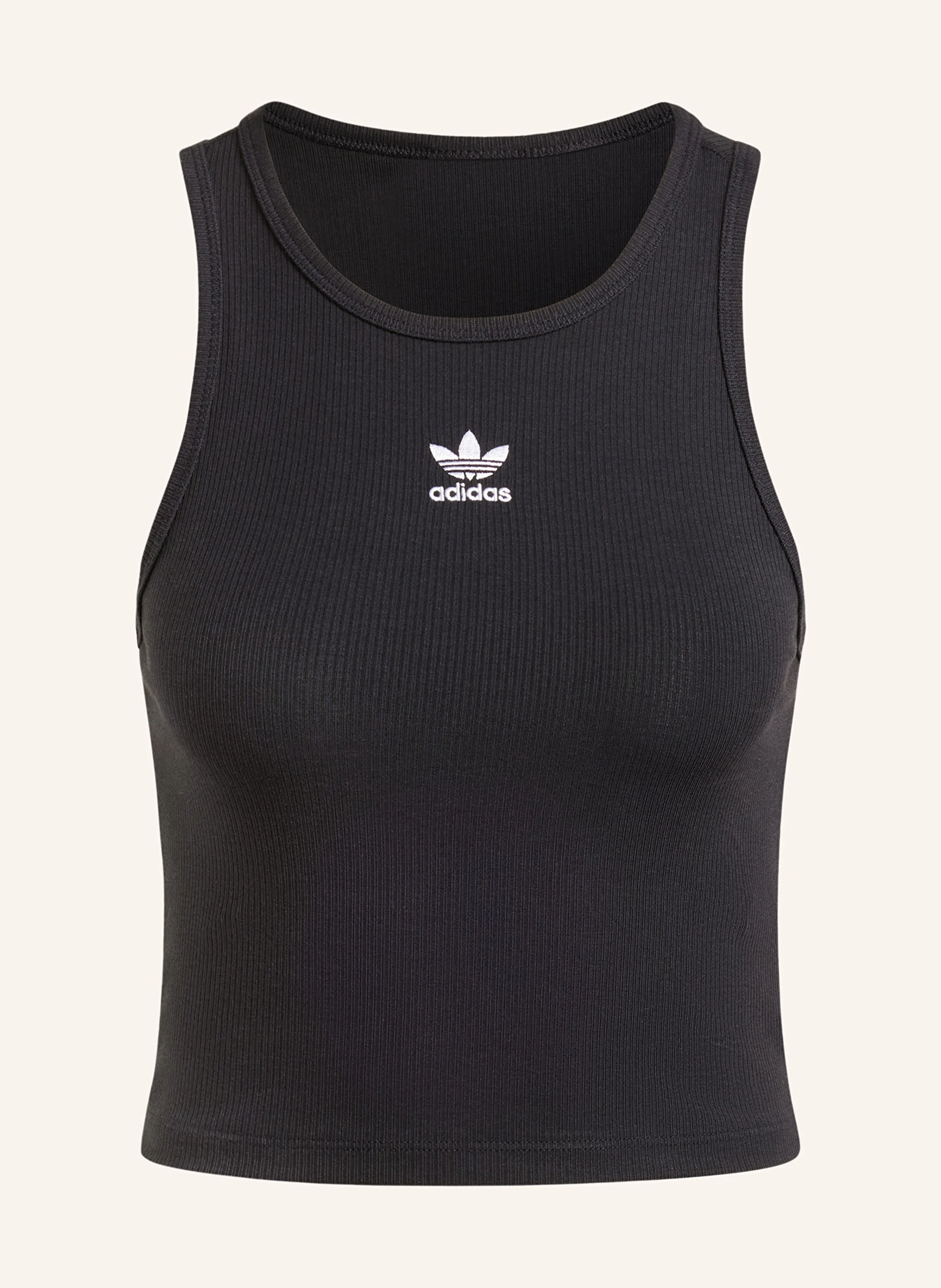 adidas Originals Top ESSENTIALS RIB: NEGRU