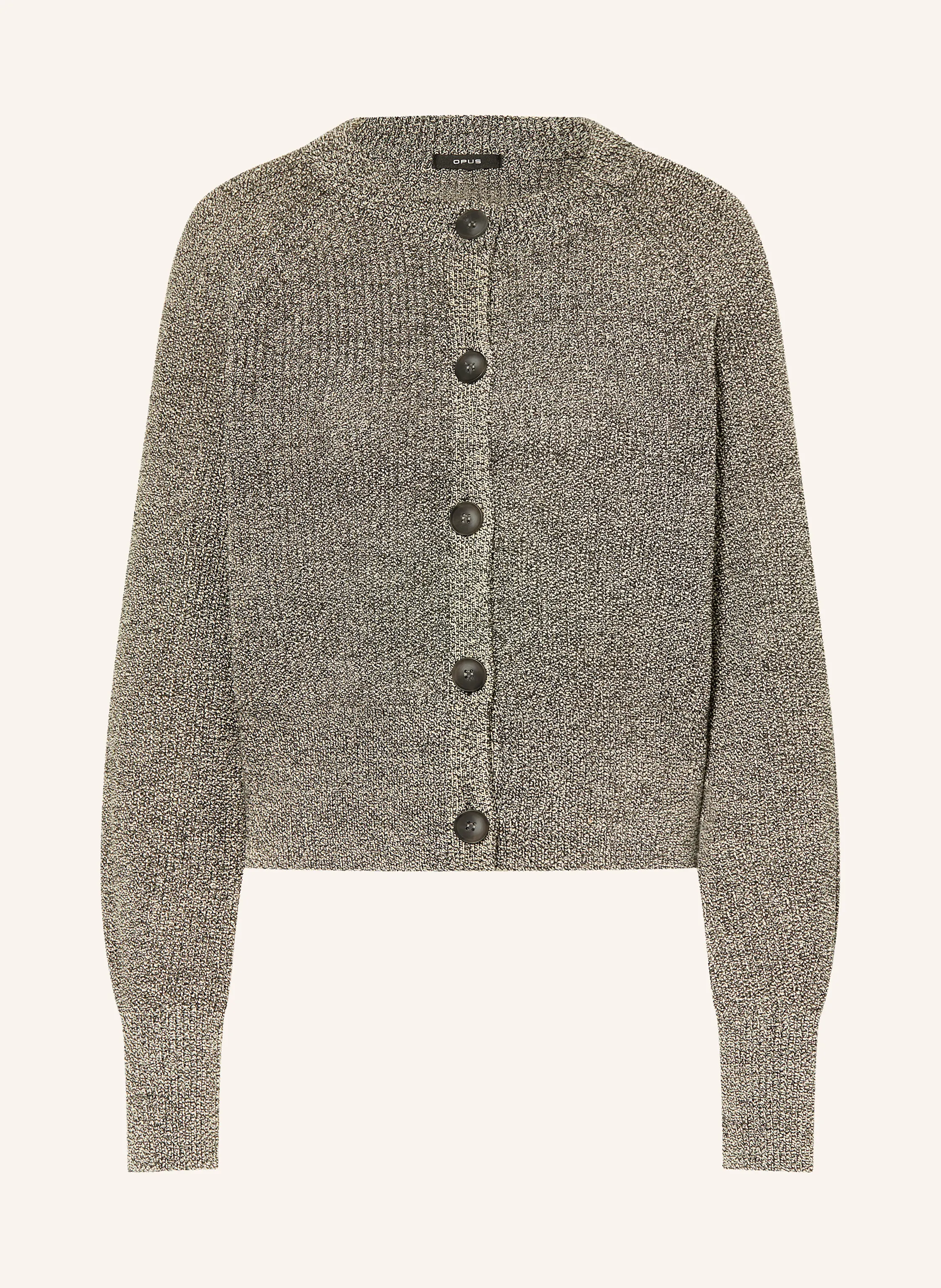 OPUS Cardigan DOLPINE in black/ white