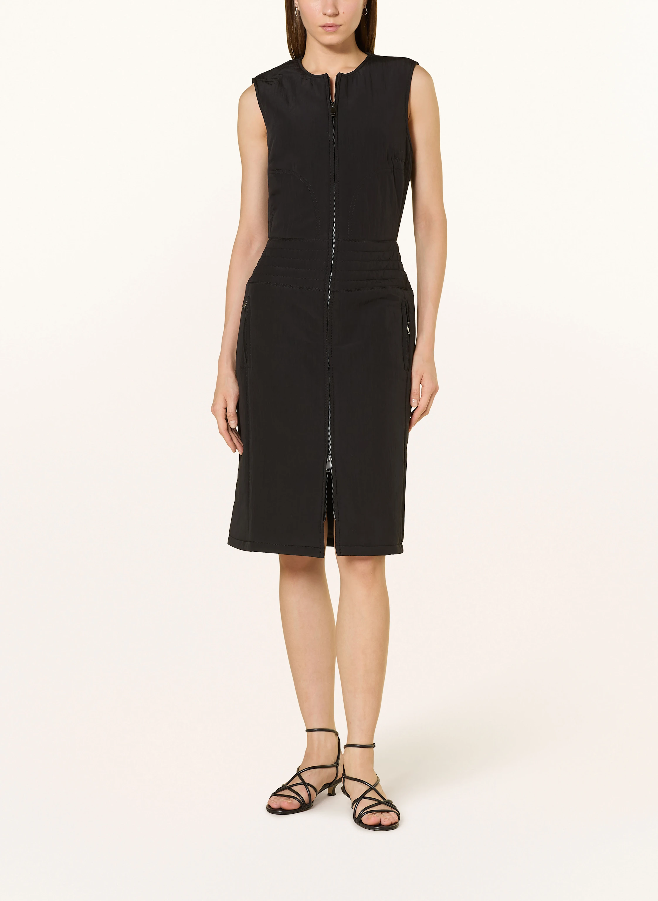 REISS MAHLON dress: BLACK