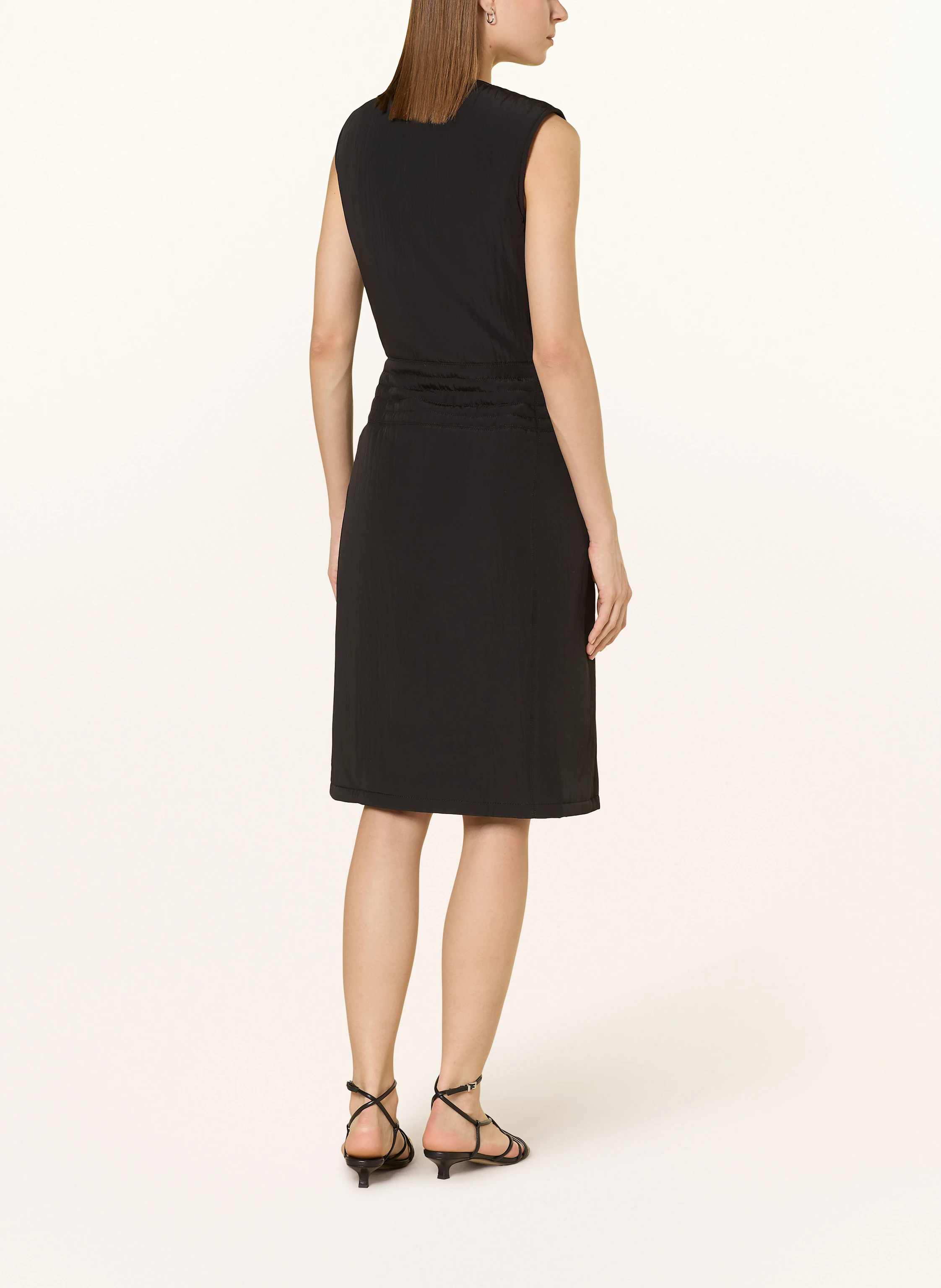 REISS MAHLON dress: BLACK
