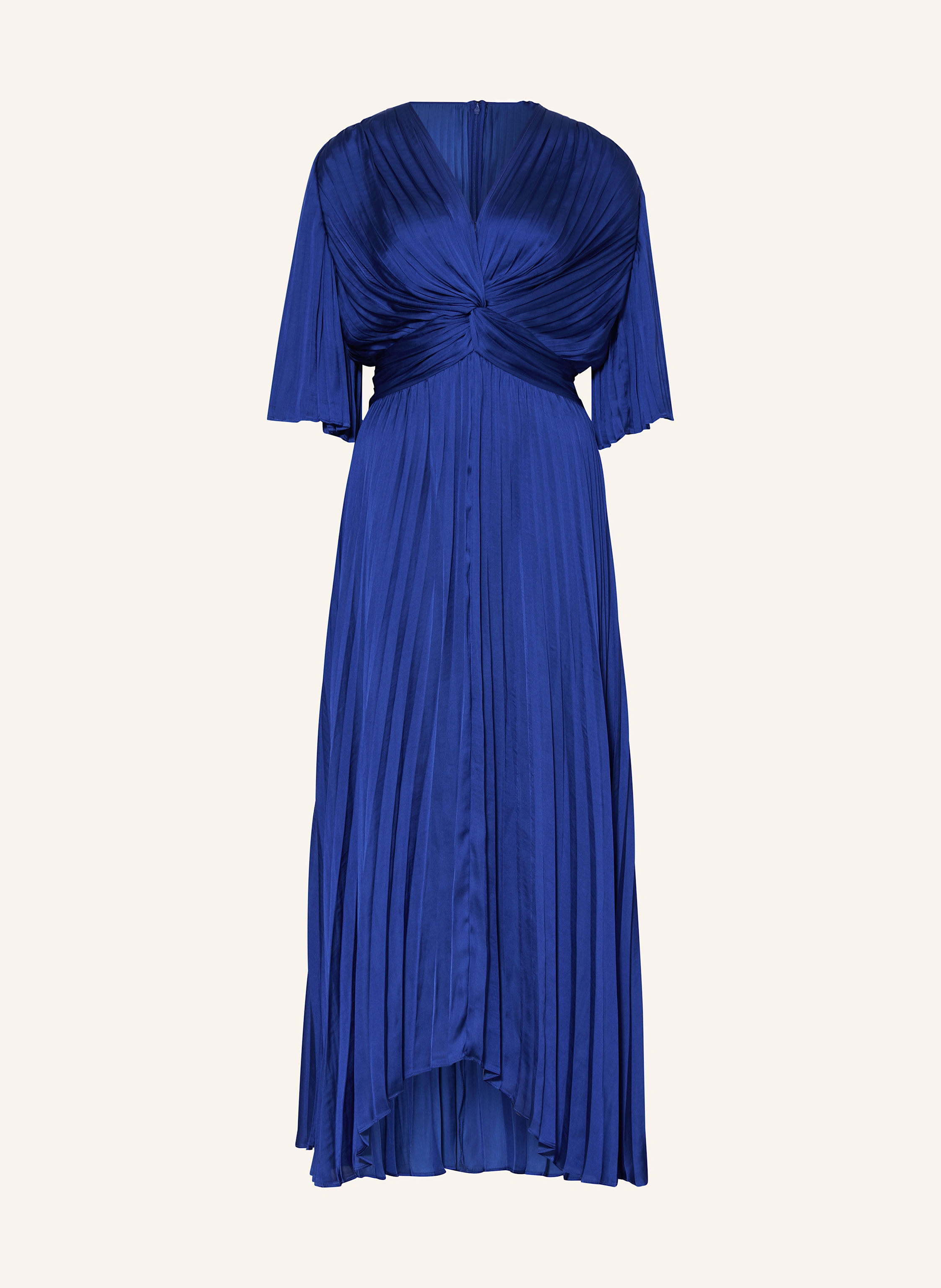 joseph ribkoff pleated satin midi dress Joseph Ribkoff Royal Sapphire Pleated Satin Midi Dress Style 251903F25 DECABANA