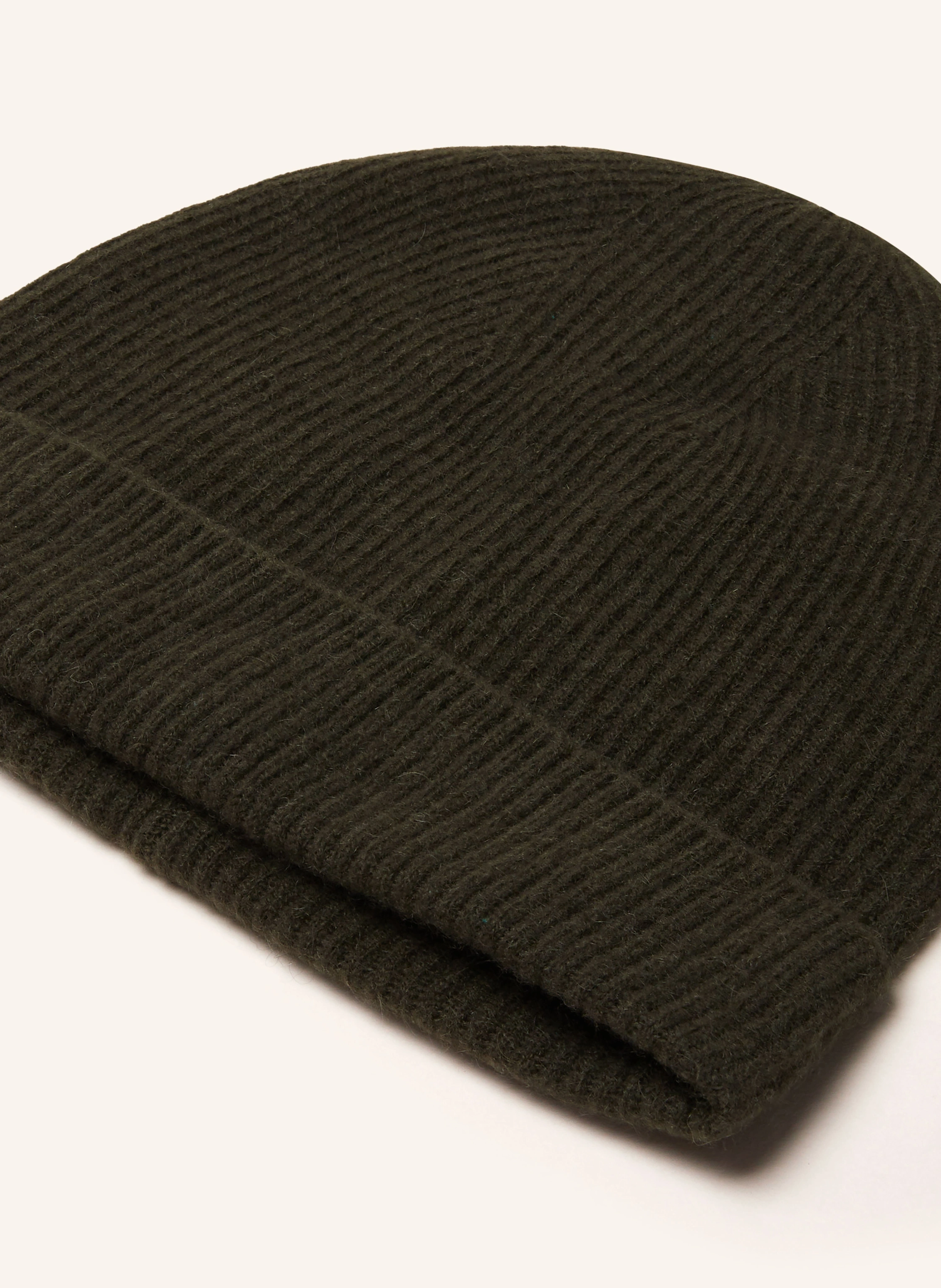 MRS & HUGS Cashmere hat: OLIVE