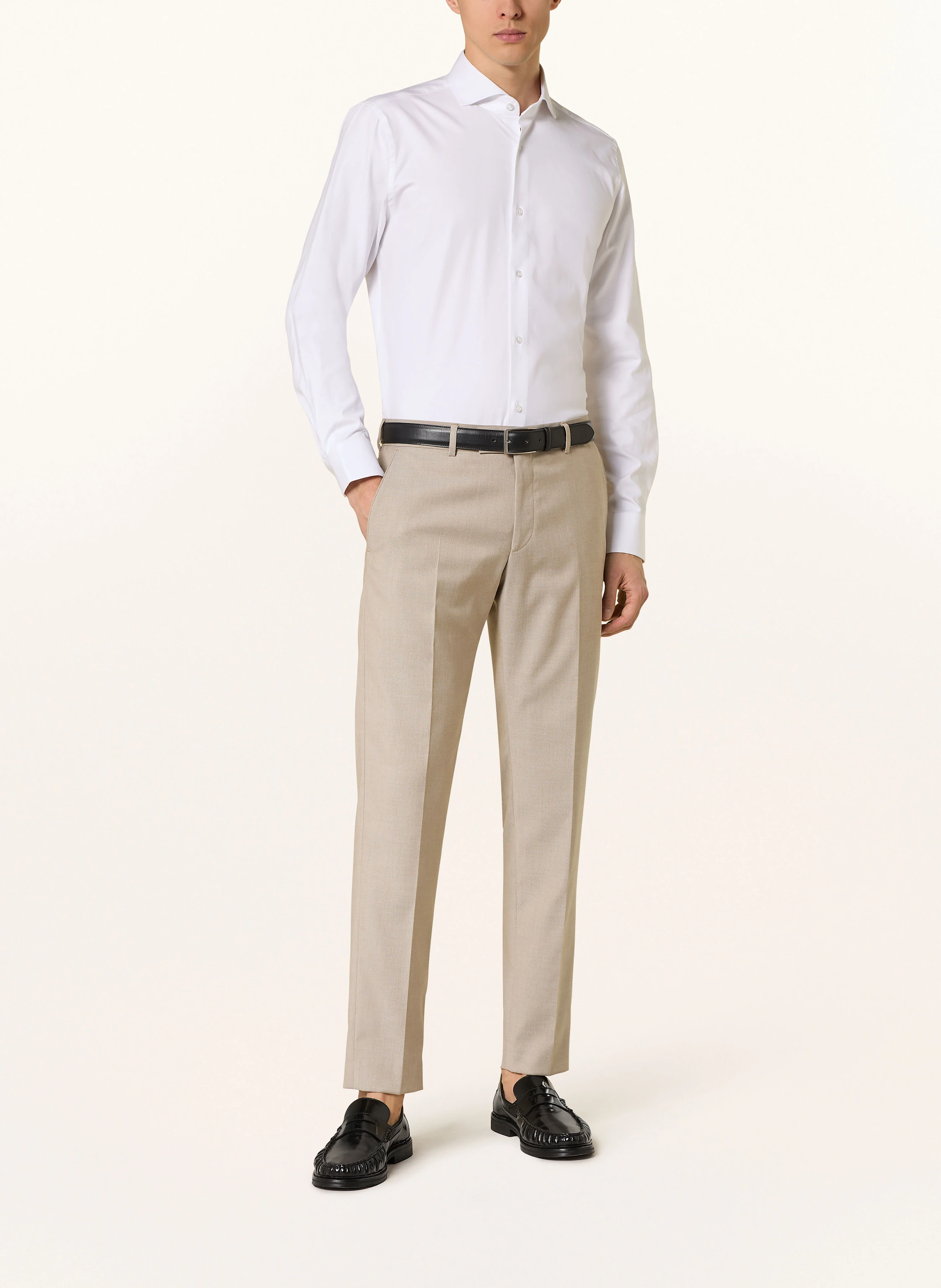JOOP! Cămașă PARES Slim Fit: ALB