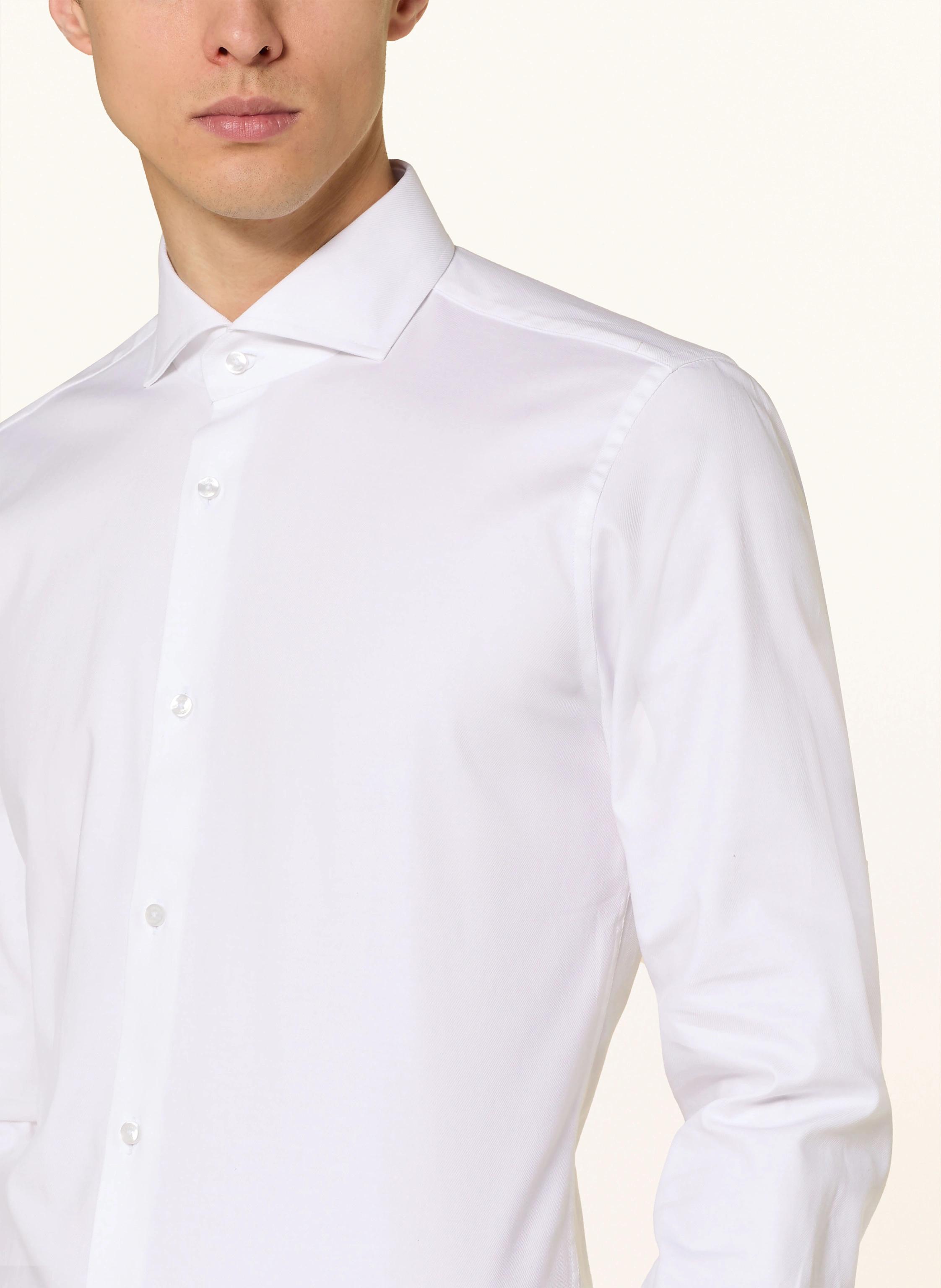 JOOP! Cămașă PARES Slim Fit: ALB