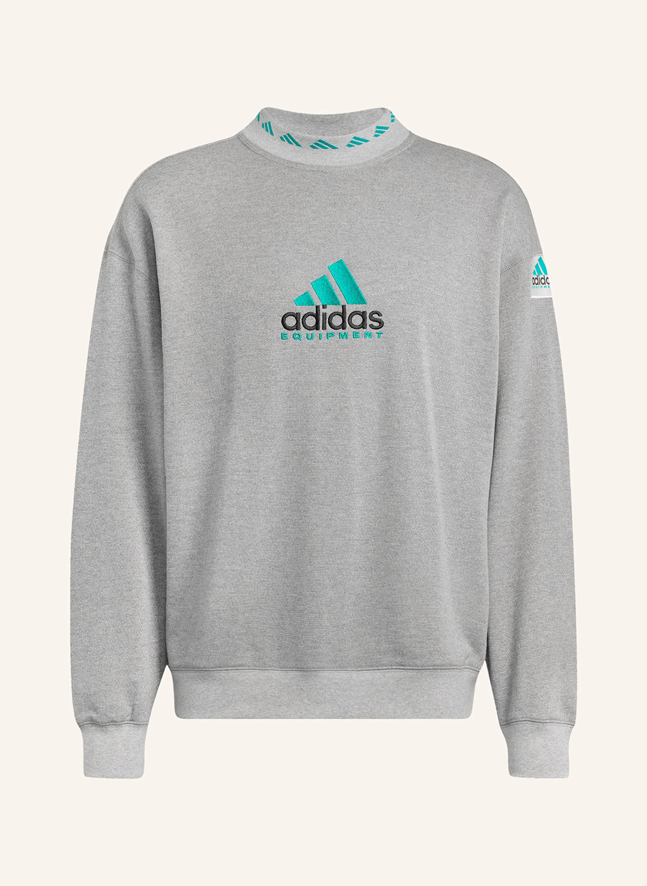 Grey Adidas Originals Sweatshirt Grau Adidas Originals Sweatshirt