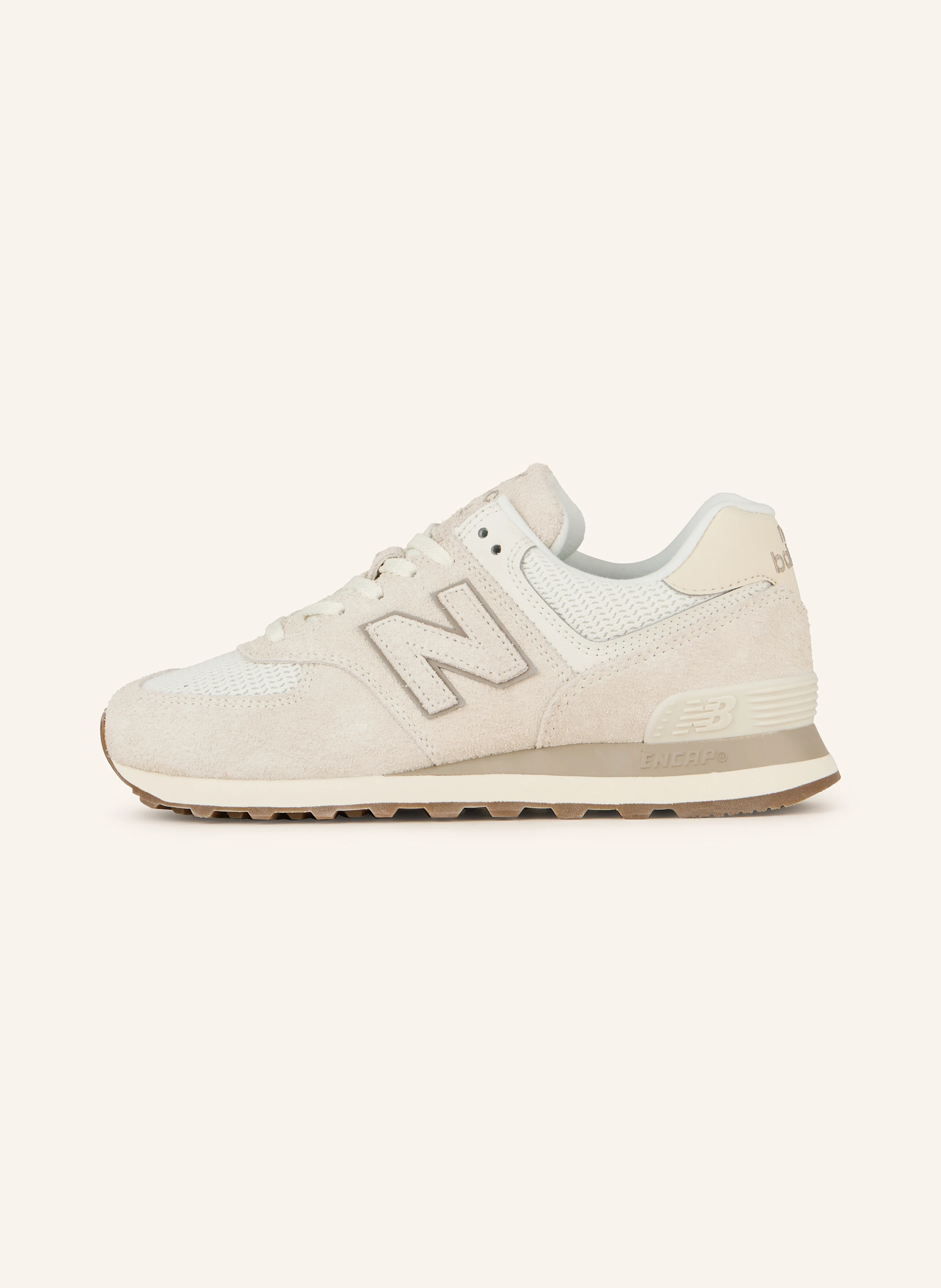 new balance Sneakers 574 in cream/ taupe