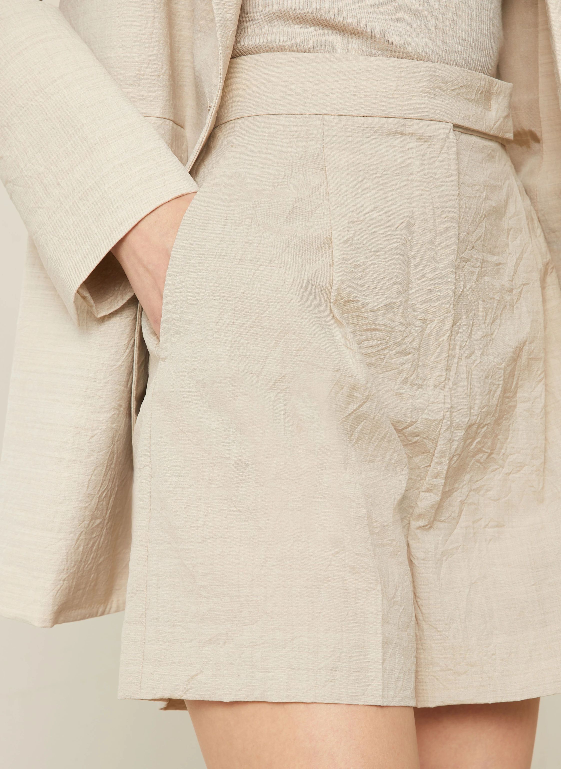 Max Mara Shorts ABISSO in beige