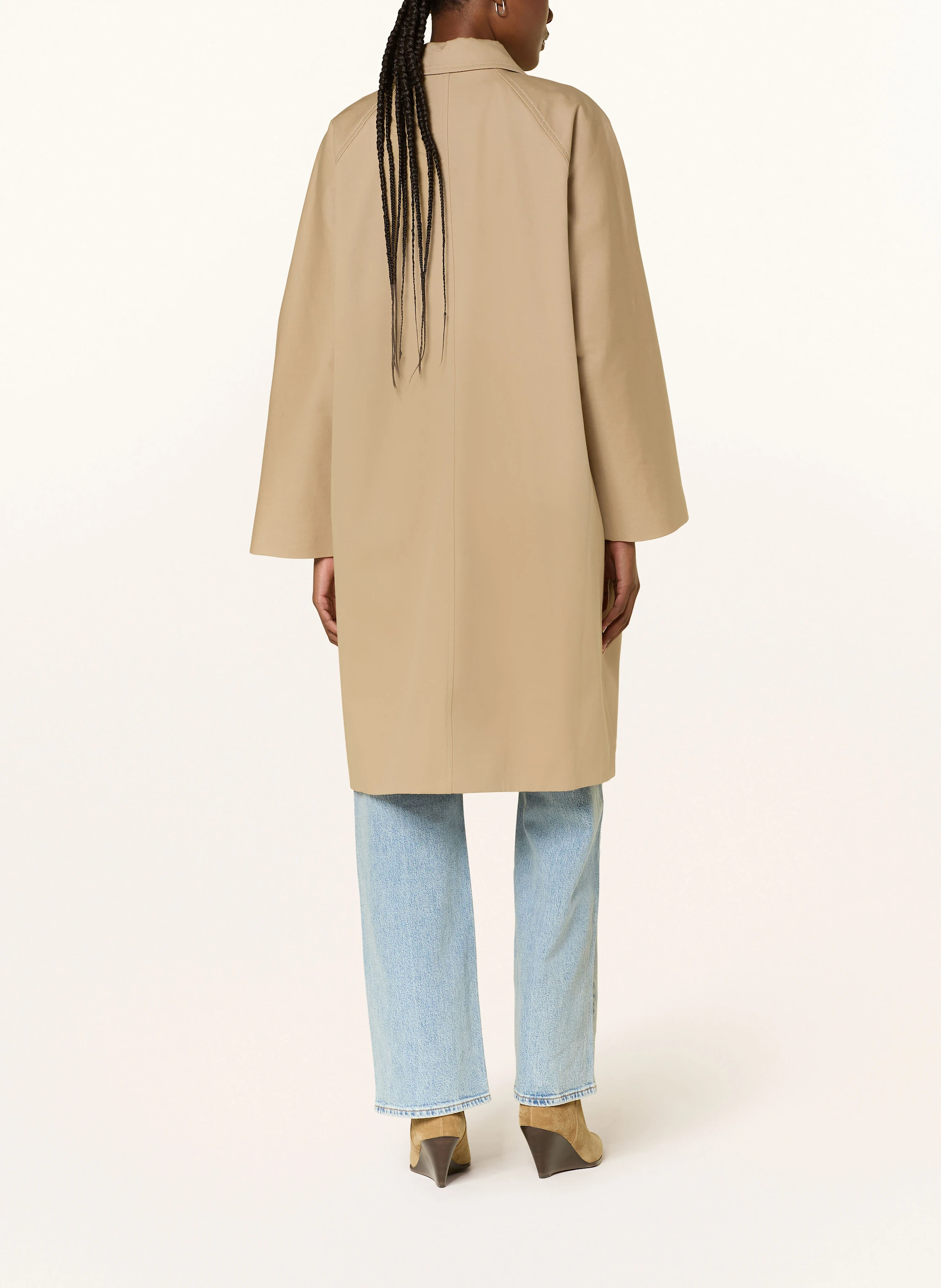 American Vintage GOZZY trench coat in beige