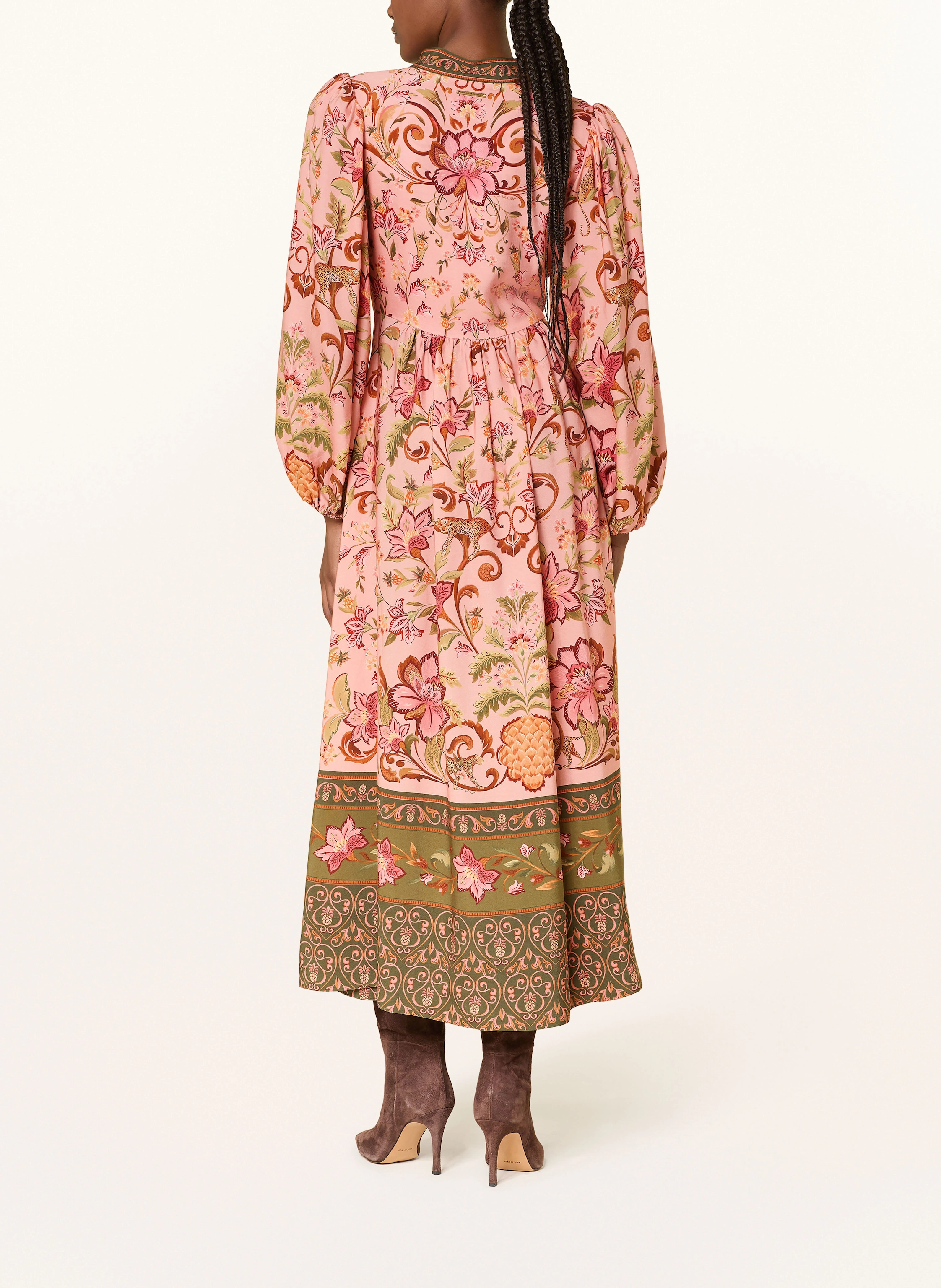 barbour pink dress Pretty in pink @barbour X @farmrio