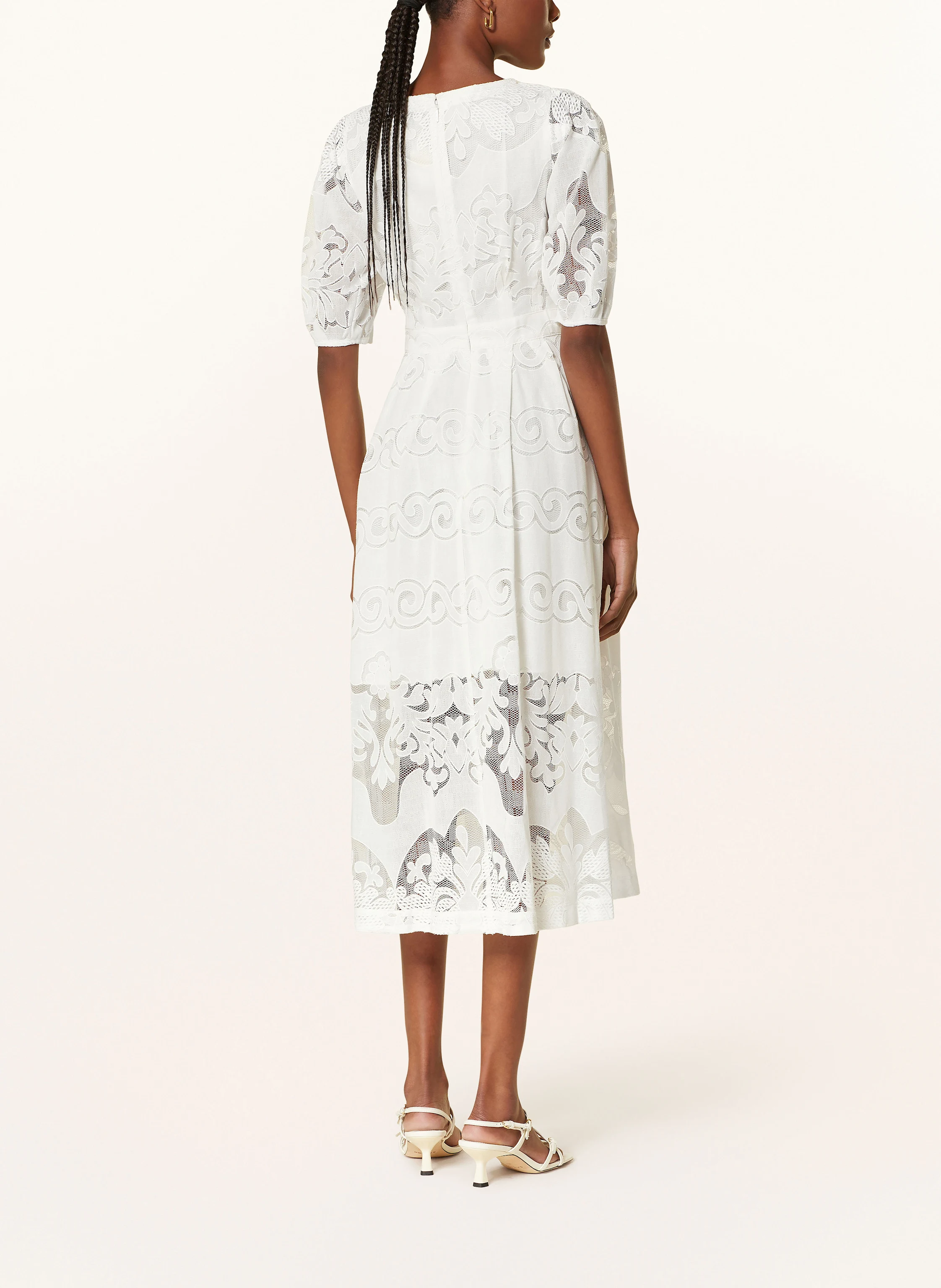 TED BAKER Lace dress AGNEL in white