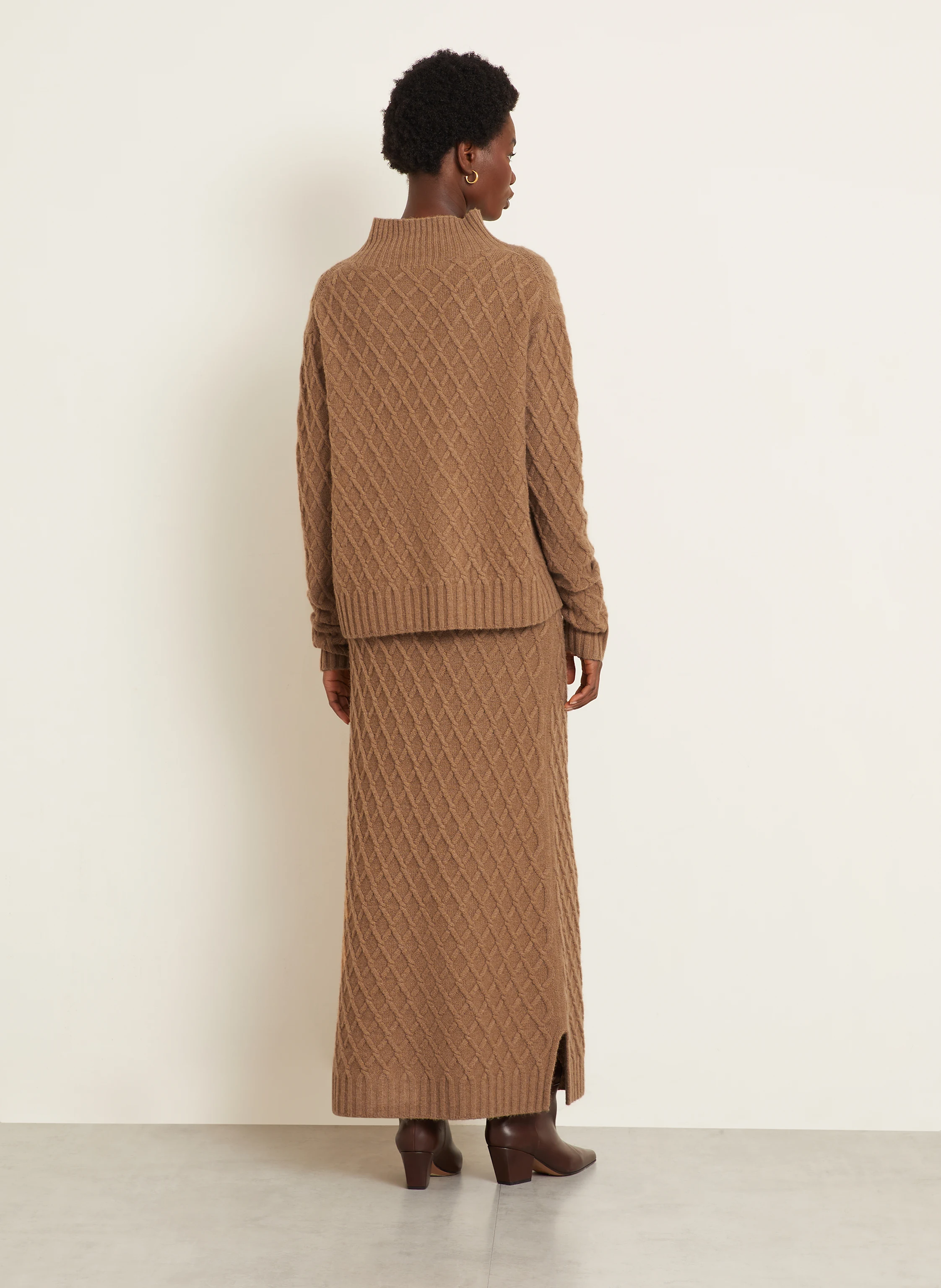 Max Mara Pull en poil de chameau MOLI en chameau