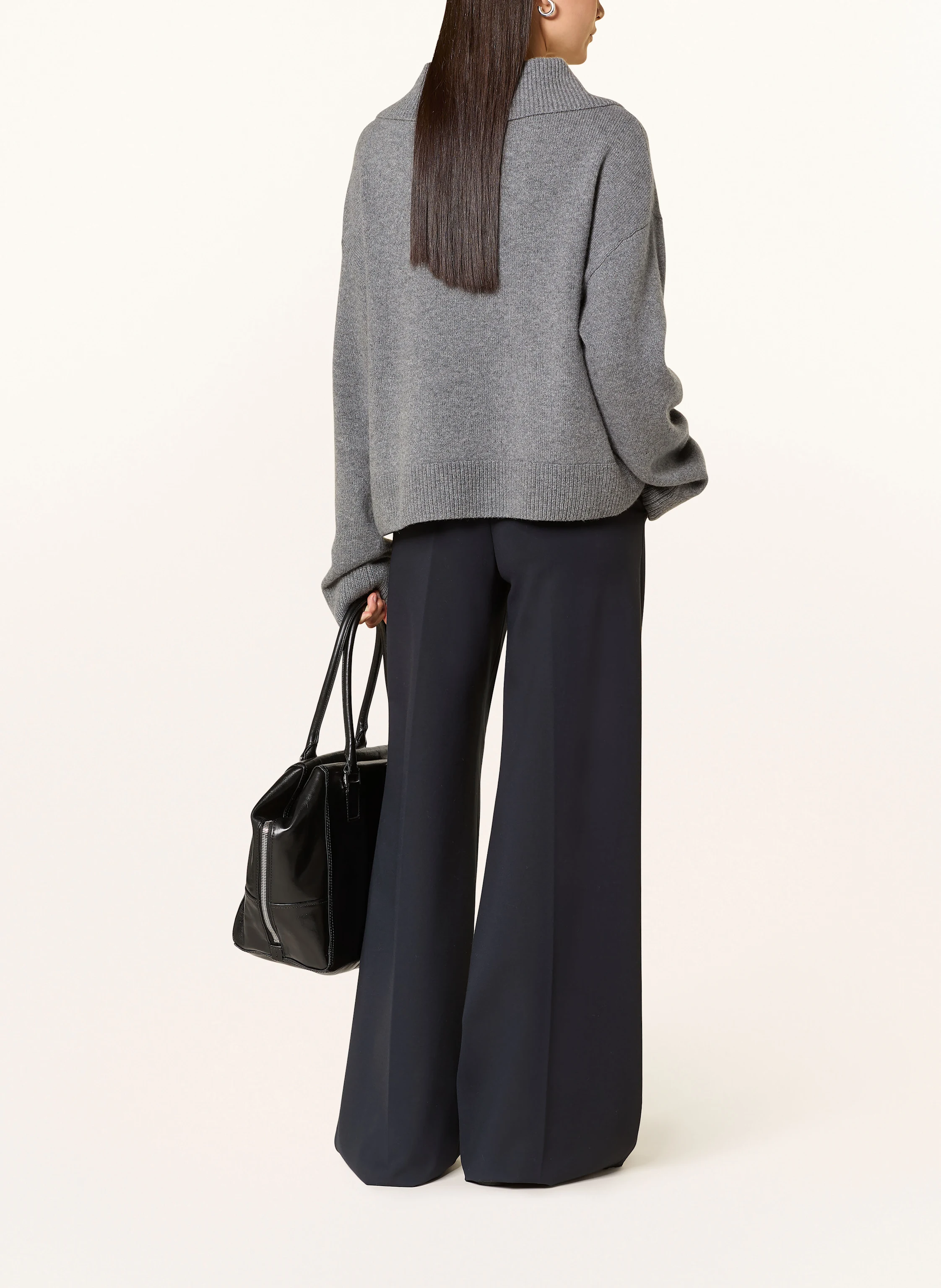 (THE MERCER) N.Y. Cashmere sweater: GRAY