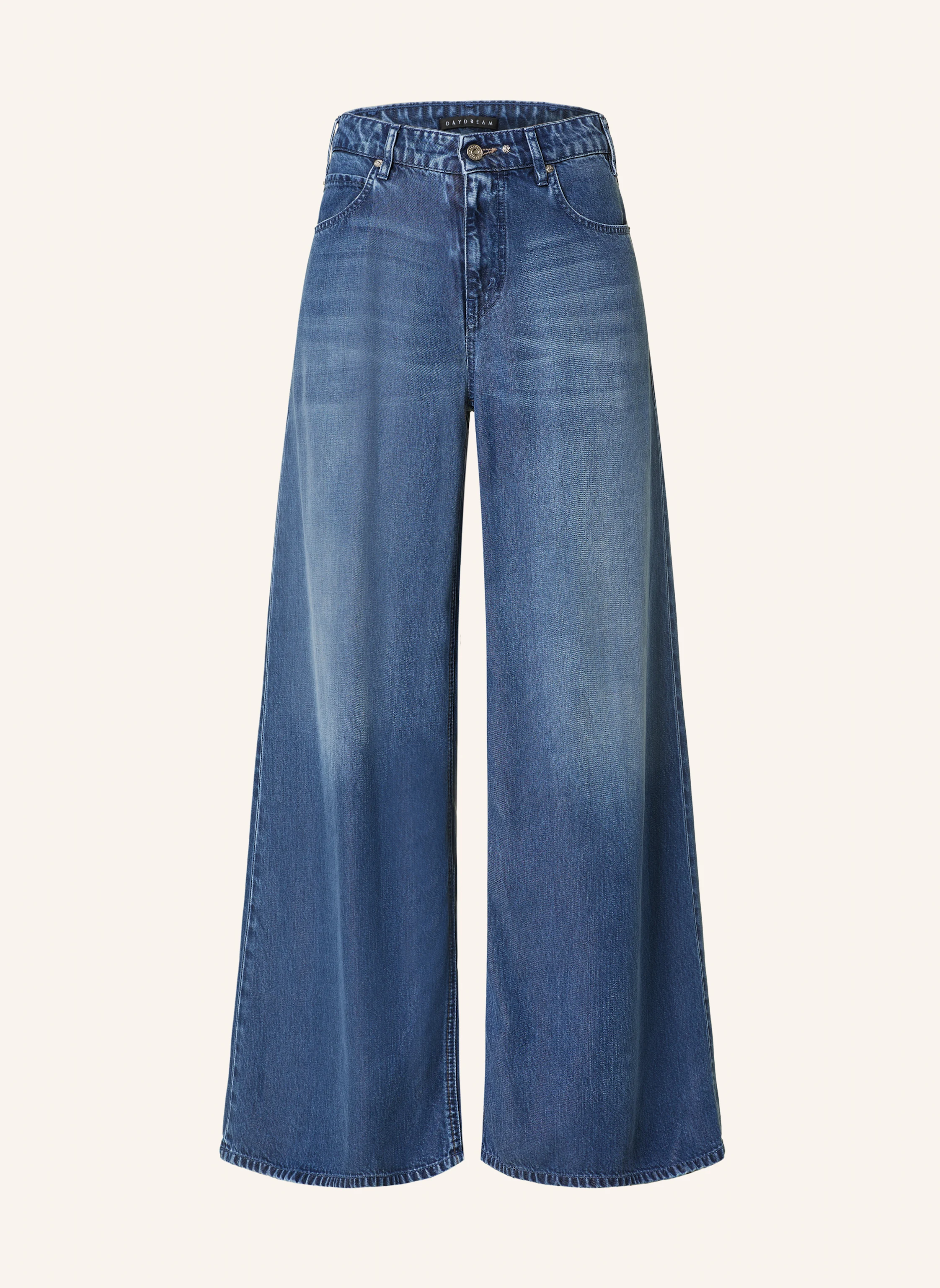 MAC DAYDREAM Wide leg jeans BEL AIR in j486 dd all american blue wash