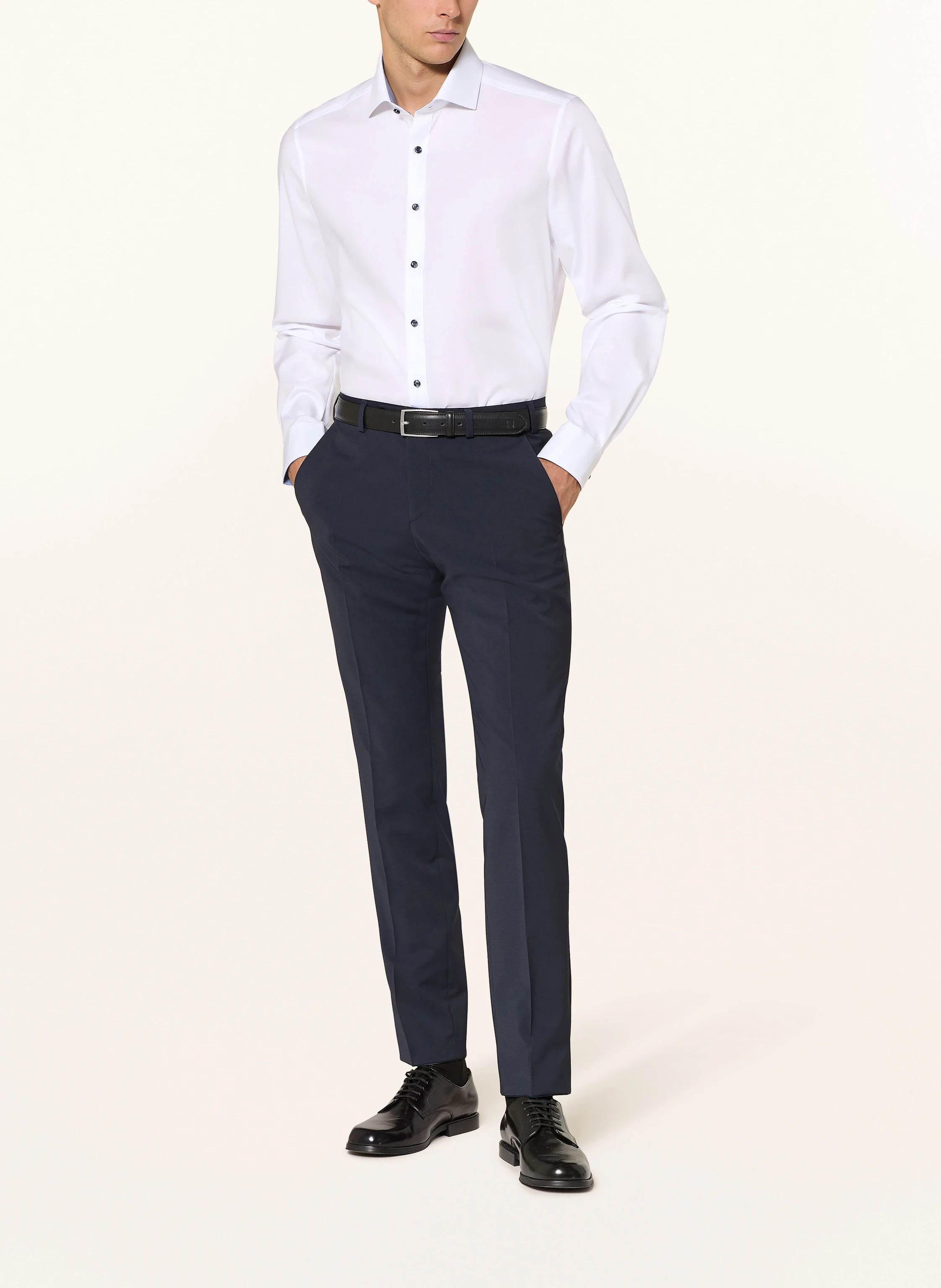 OLYMP Shirt Level Five body fit: WHITE
