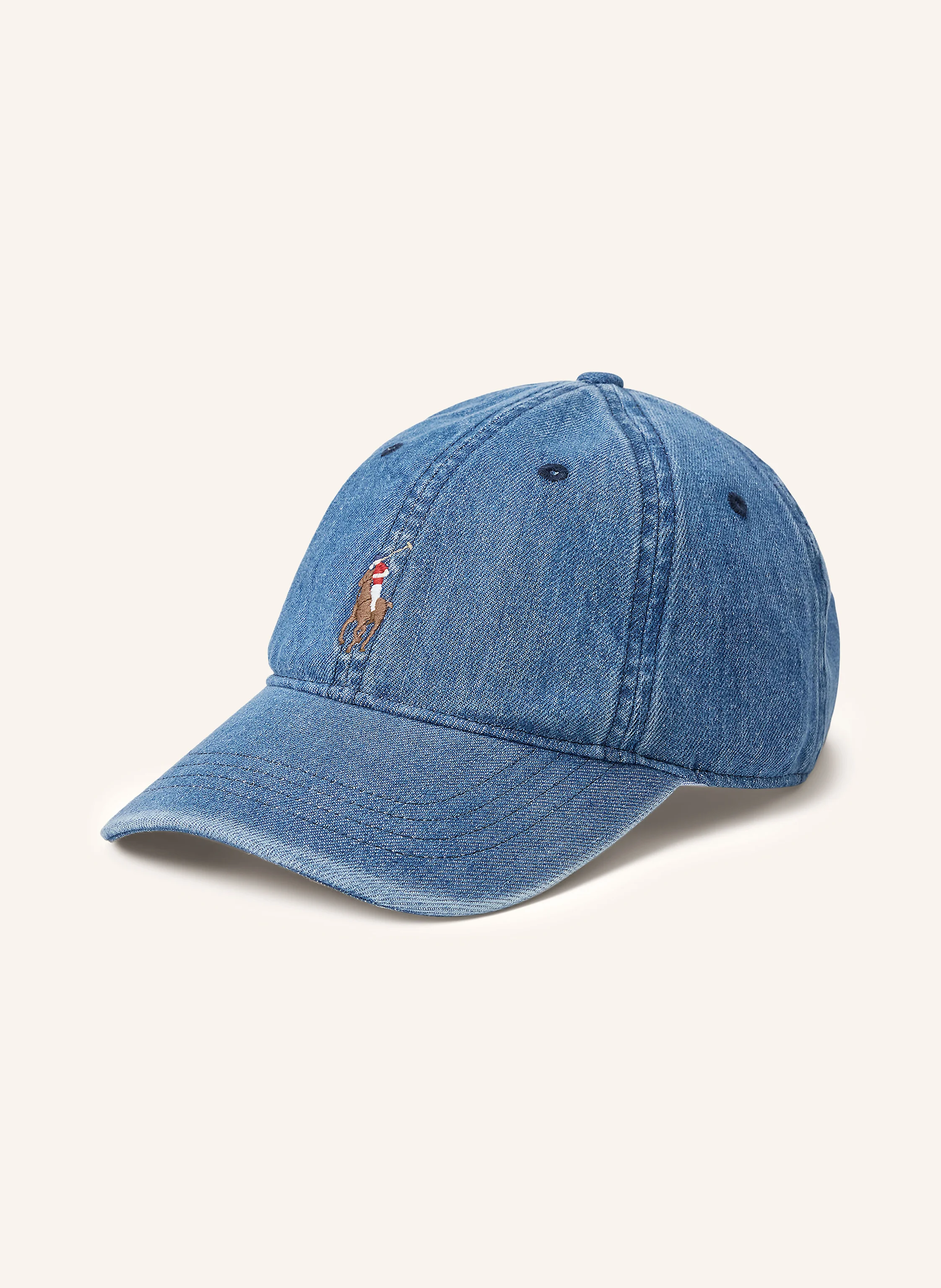 POLO RALPH LAUREN Denim cap in blue