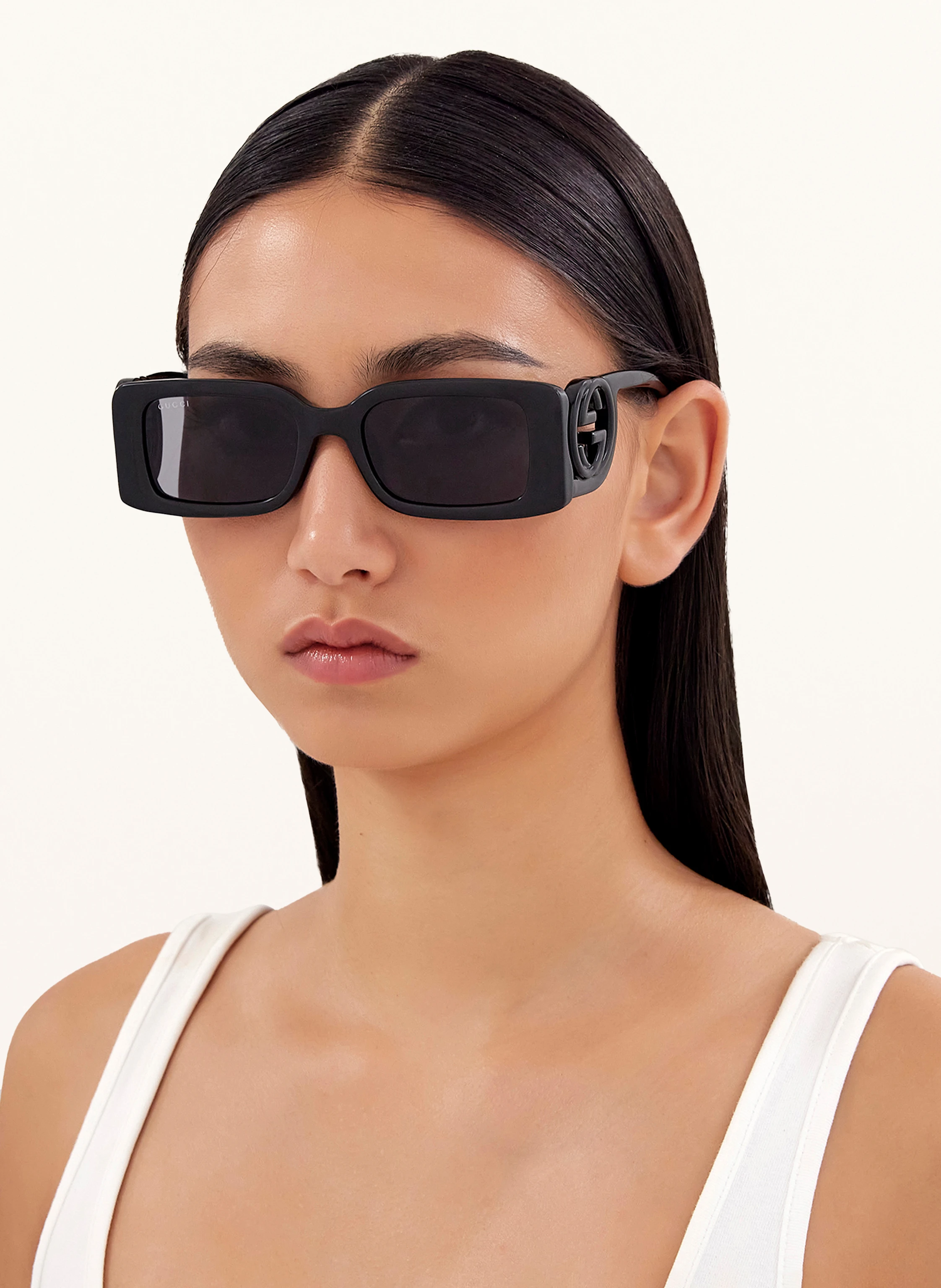GUCCI Ochelari de soare GG1325S: 1100L1 - NEGRU/ GRIS