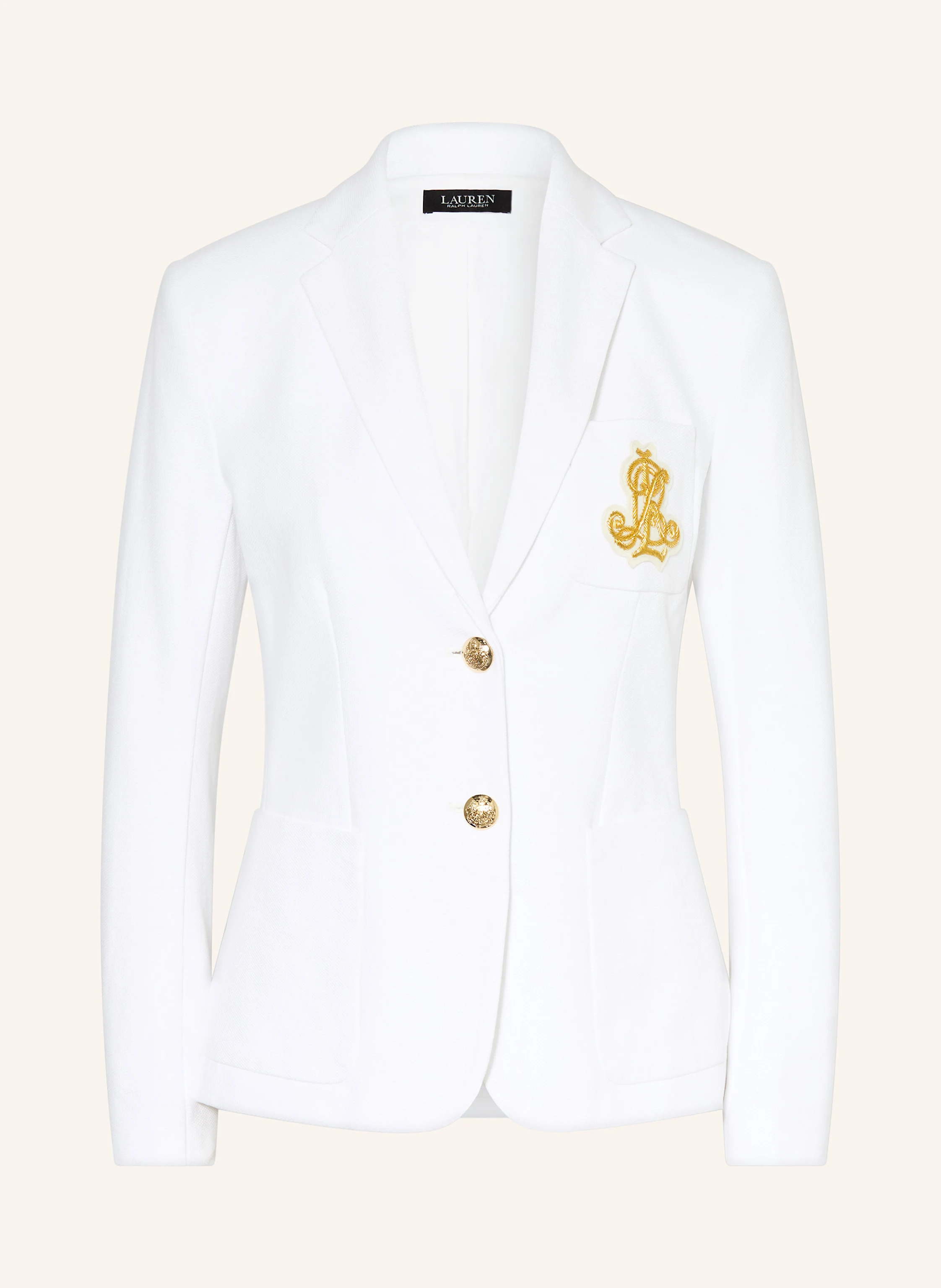 RALPH LAUREN  ANFISA BLAZER ブレザー Buy Lauren Ralph Lauren Navy Anfisa Crest Logo Blazer Jacket