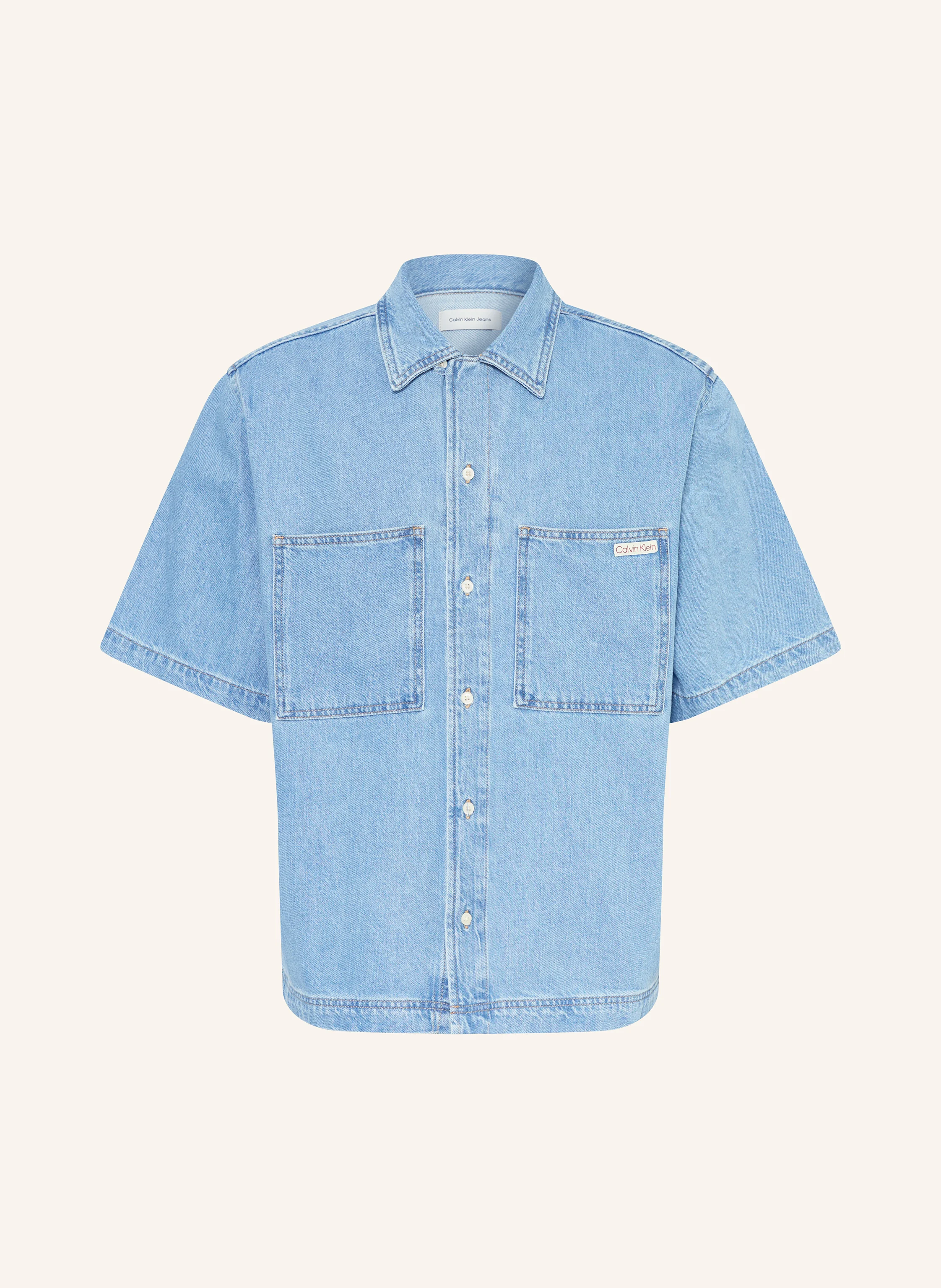 calvin klein light blue dress shirt HJ Hall Mens Dressing Gown