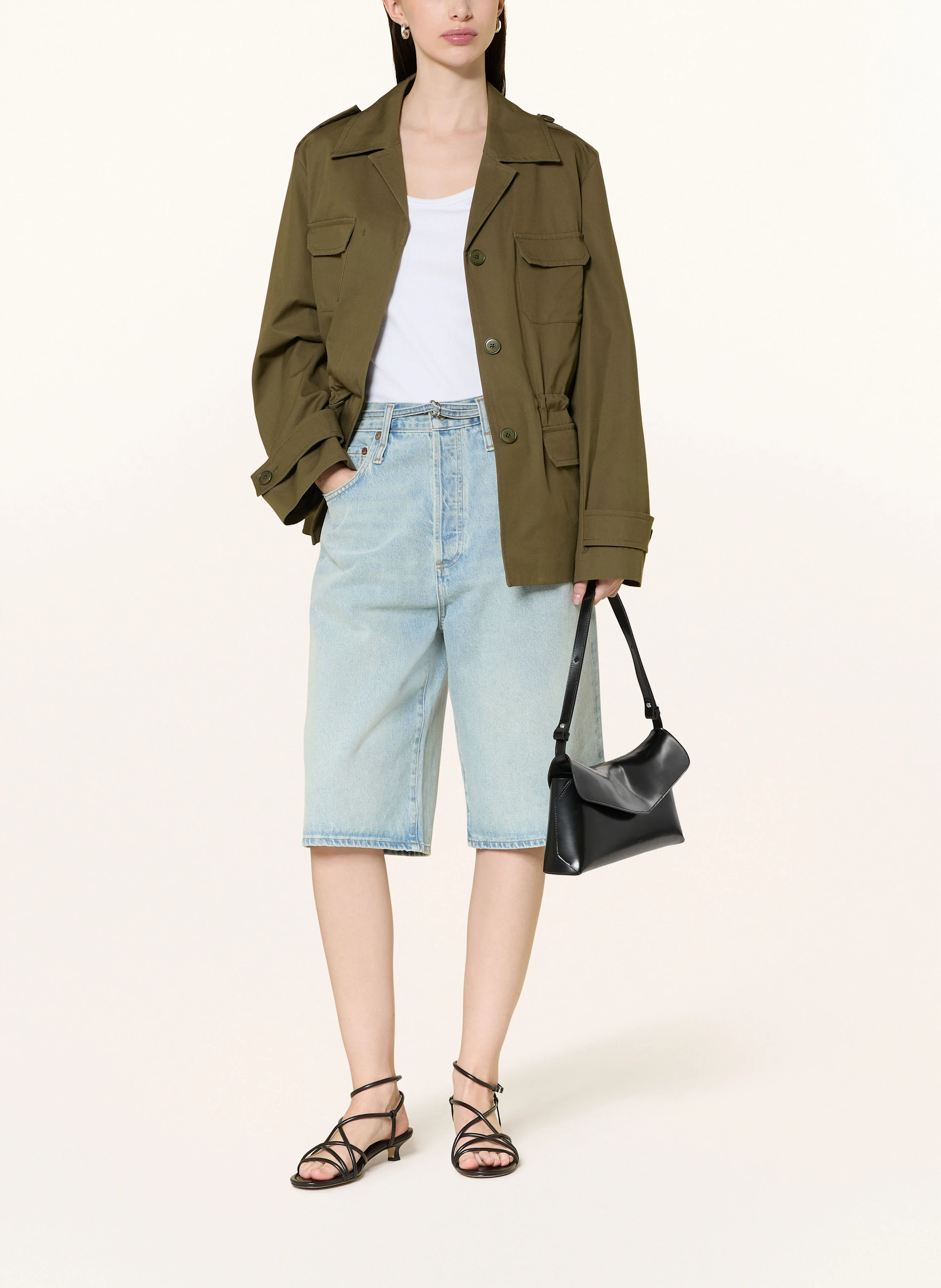 DRYKORN Field jacket BODNEY: GREEN