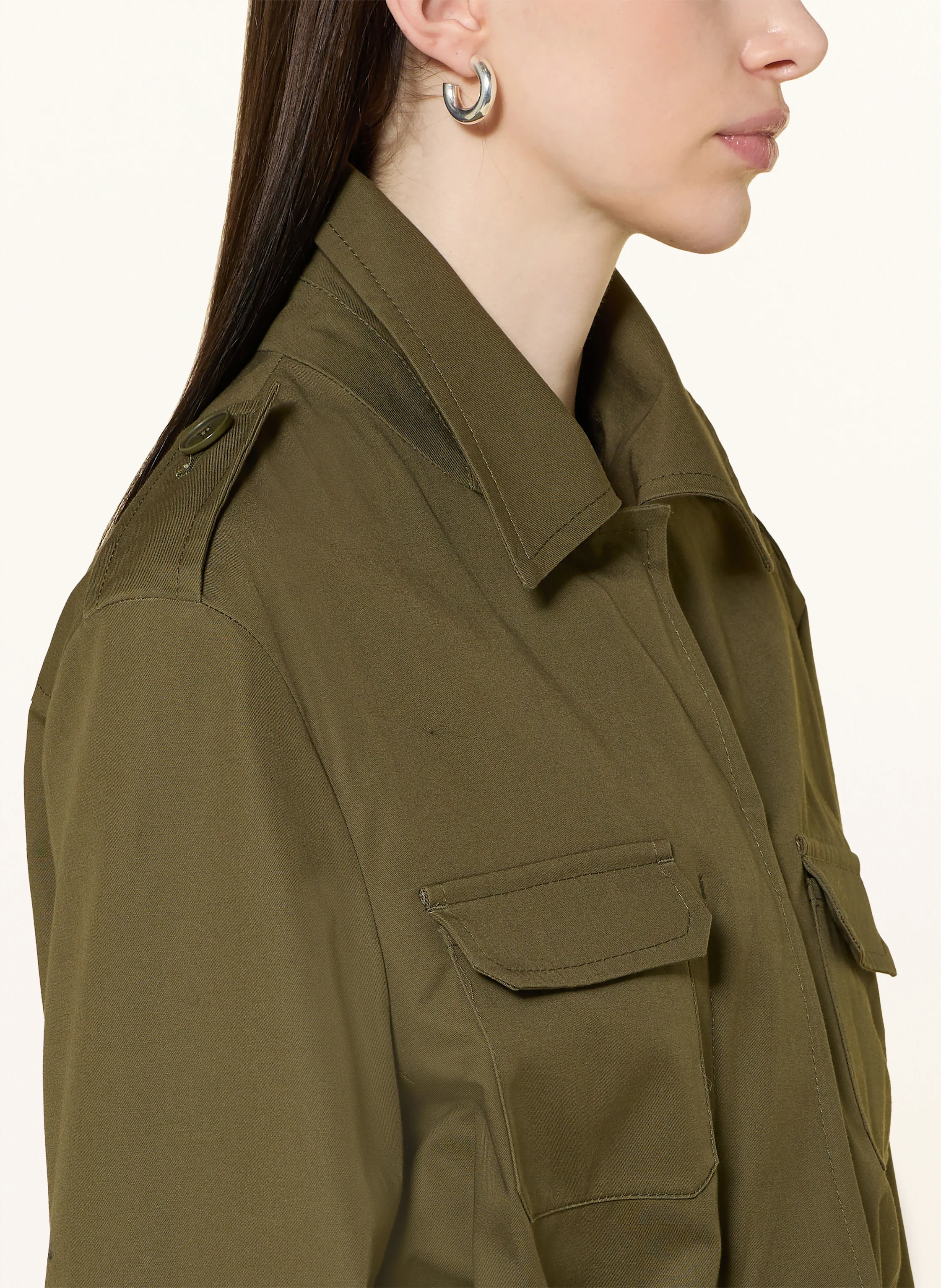 DRYKORN Field jacket BODNEY: GREEN