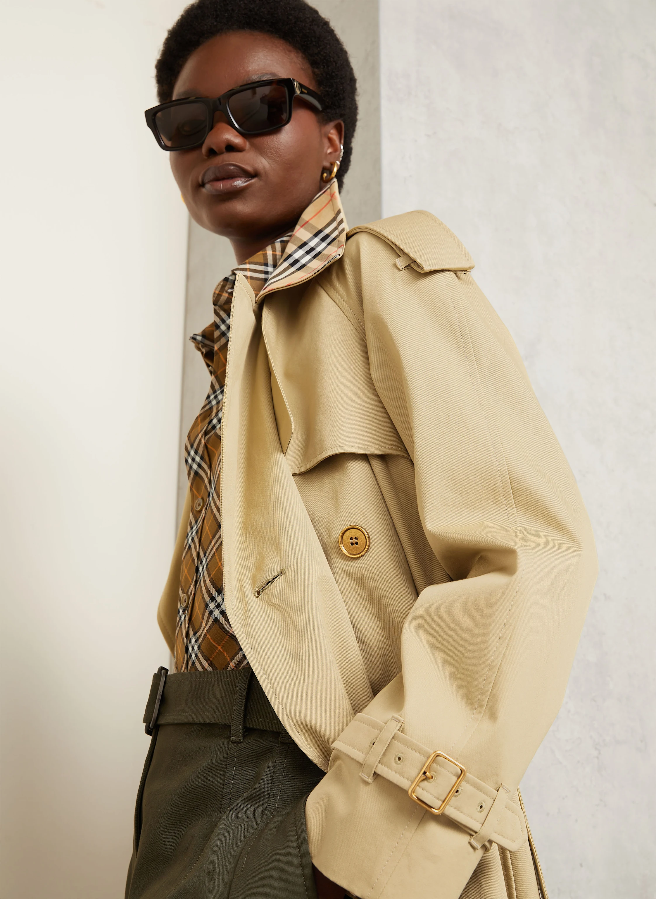 BURBERRY Trenchcoat CASTLEFORD: LJUSBRUN