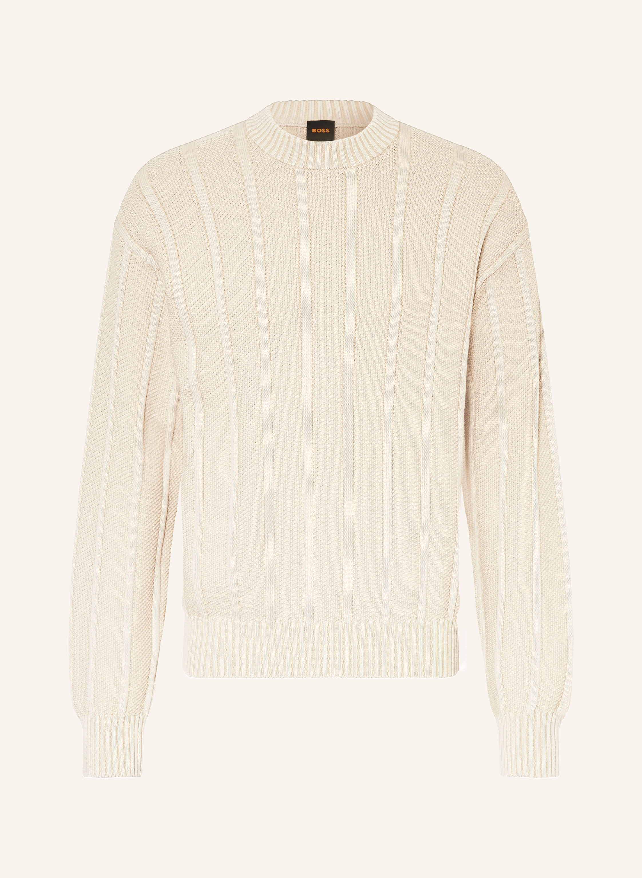 BOSS Pullover KAKTUS in beige