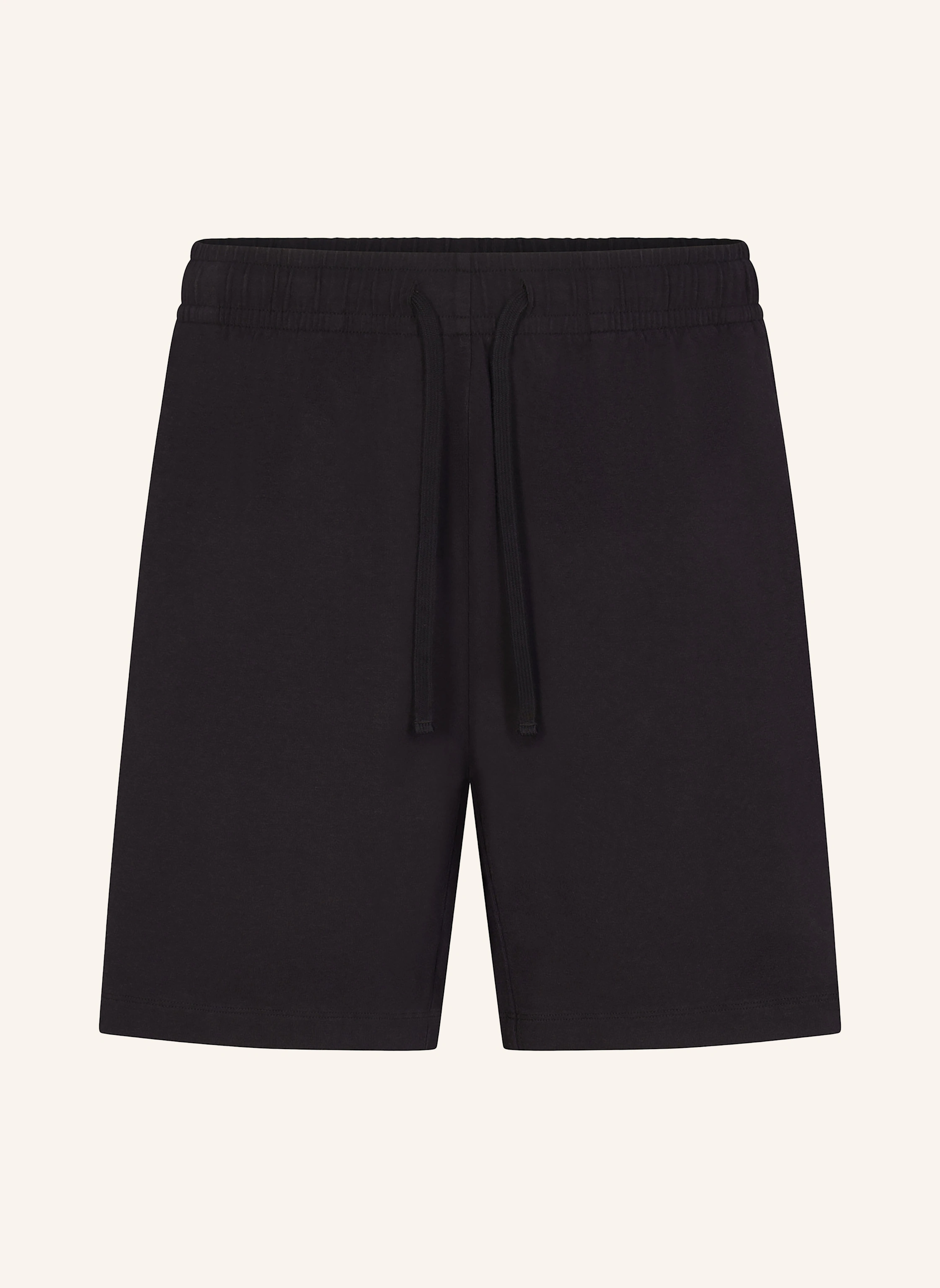 SKIMS JERSEY LOUNGE RELAXED lounge shorts: BLACK