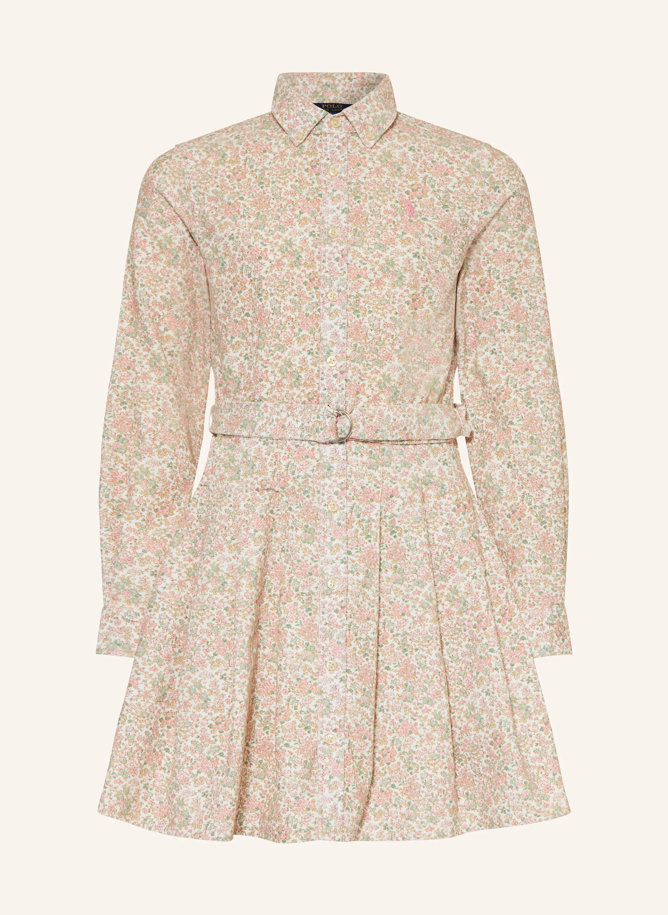open lace back dress Jenny Long Sleeve Wrap Mini Dress Pink Floral – Girl In Mind main image 0