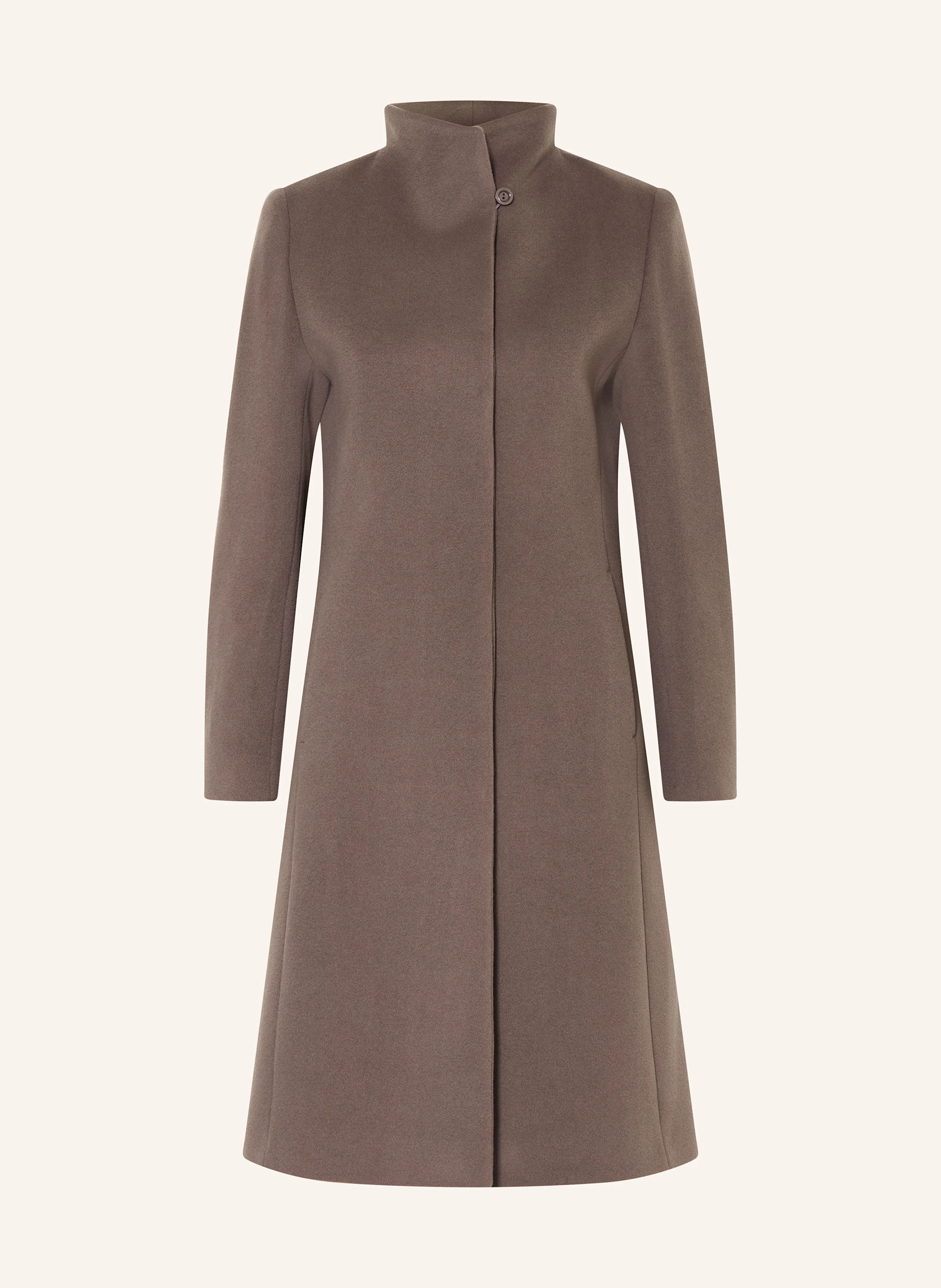 ICONS CINZIA ROCCA Wool coat: GRAY