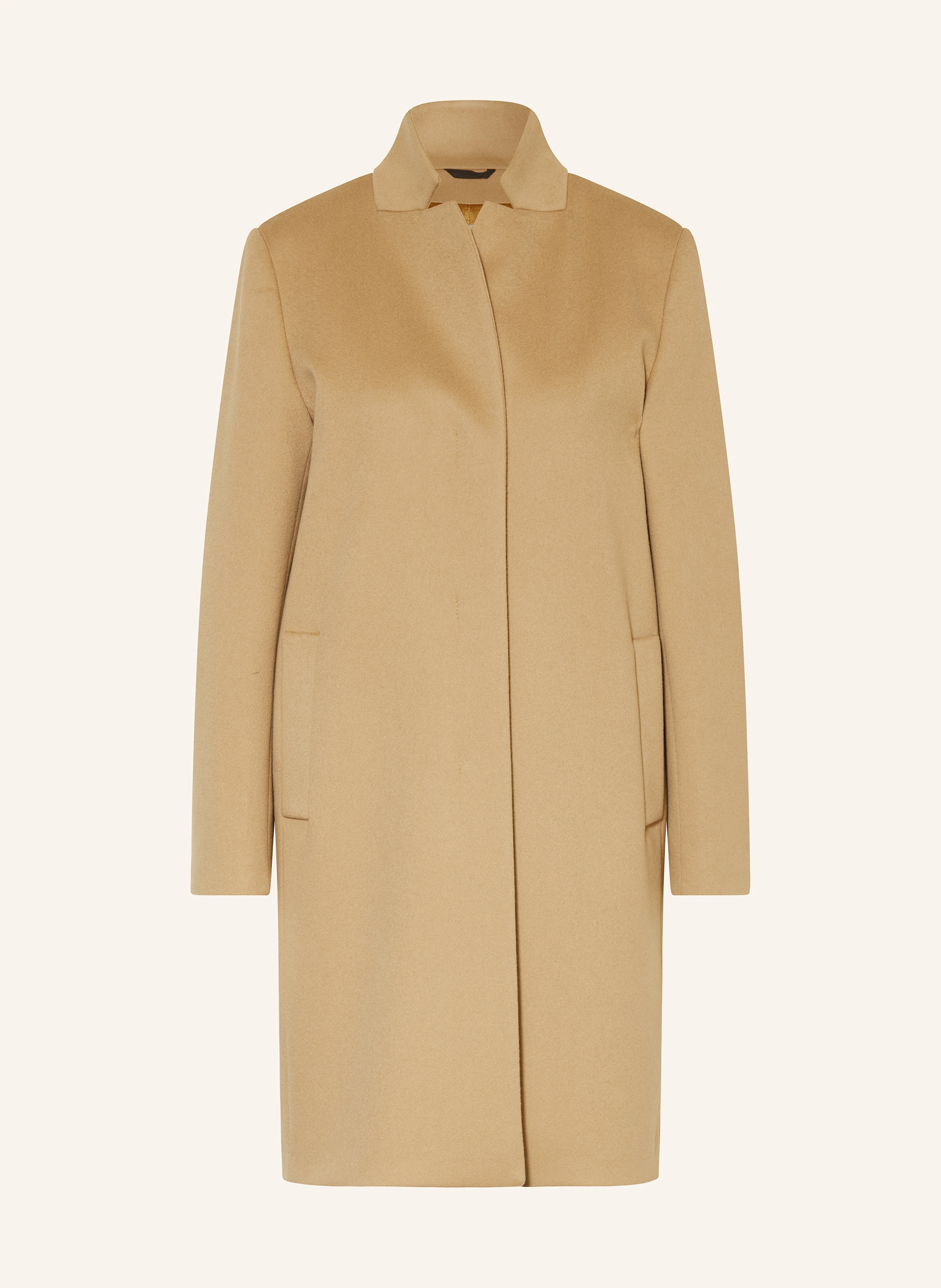 CINZIA ROCCA Wool coat in camel