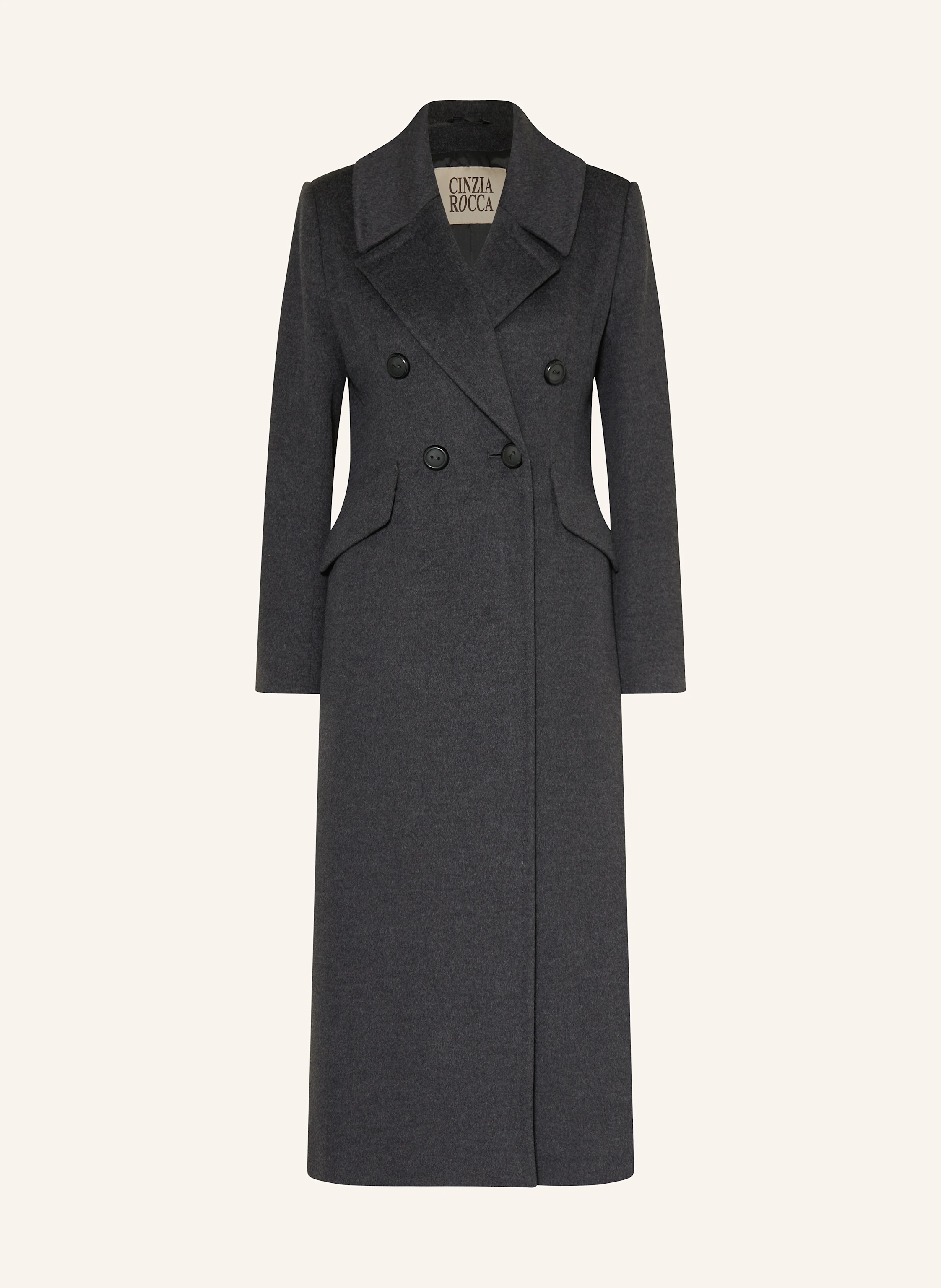 CINZIA ROCCA Coat in dark gray