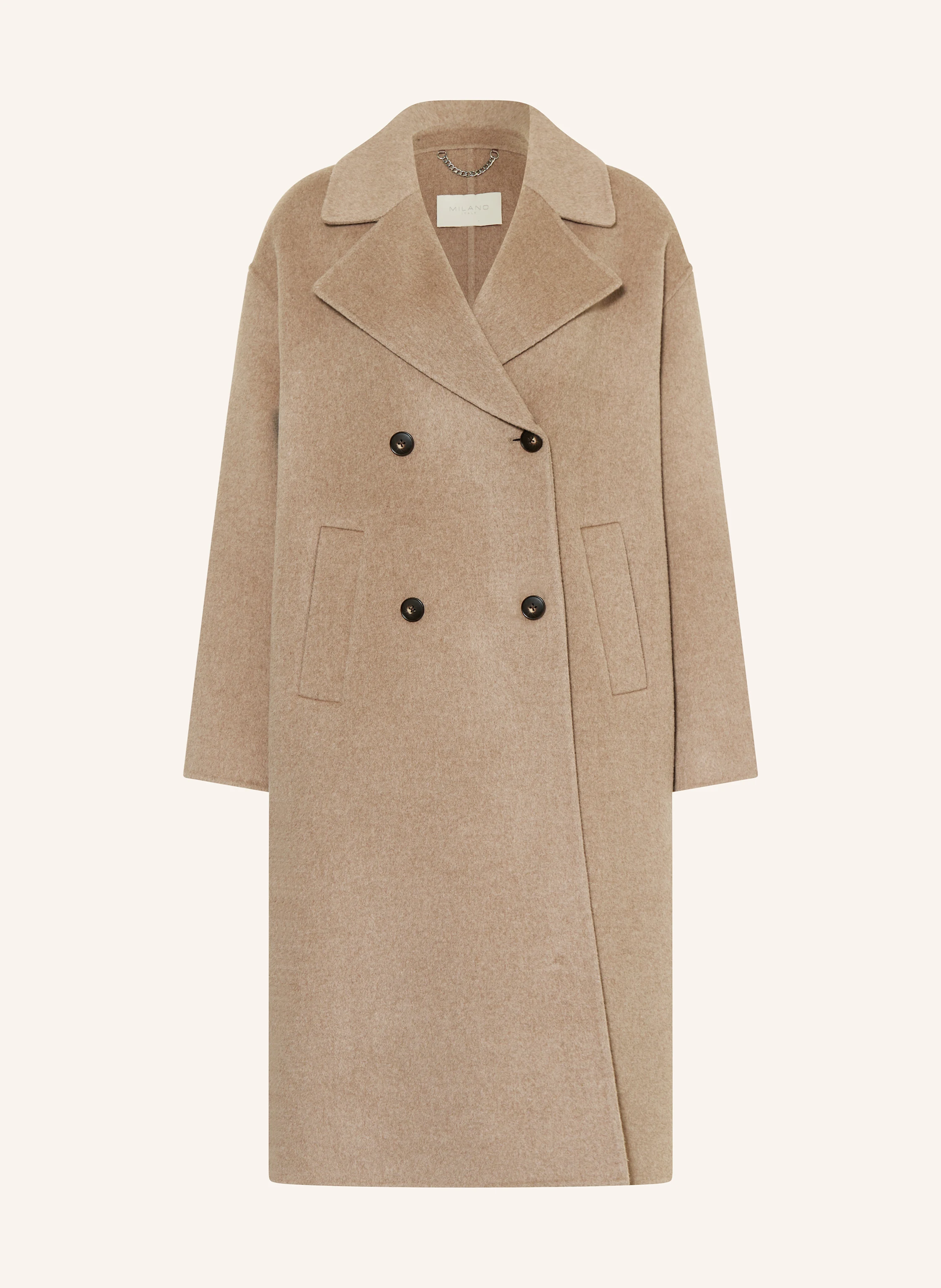 MILANO ITALY wollen jas in beige