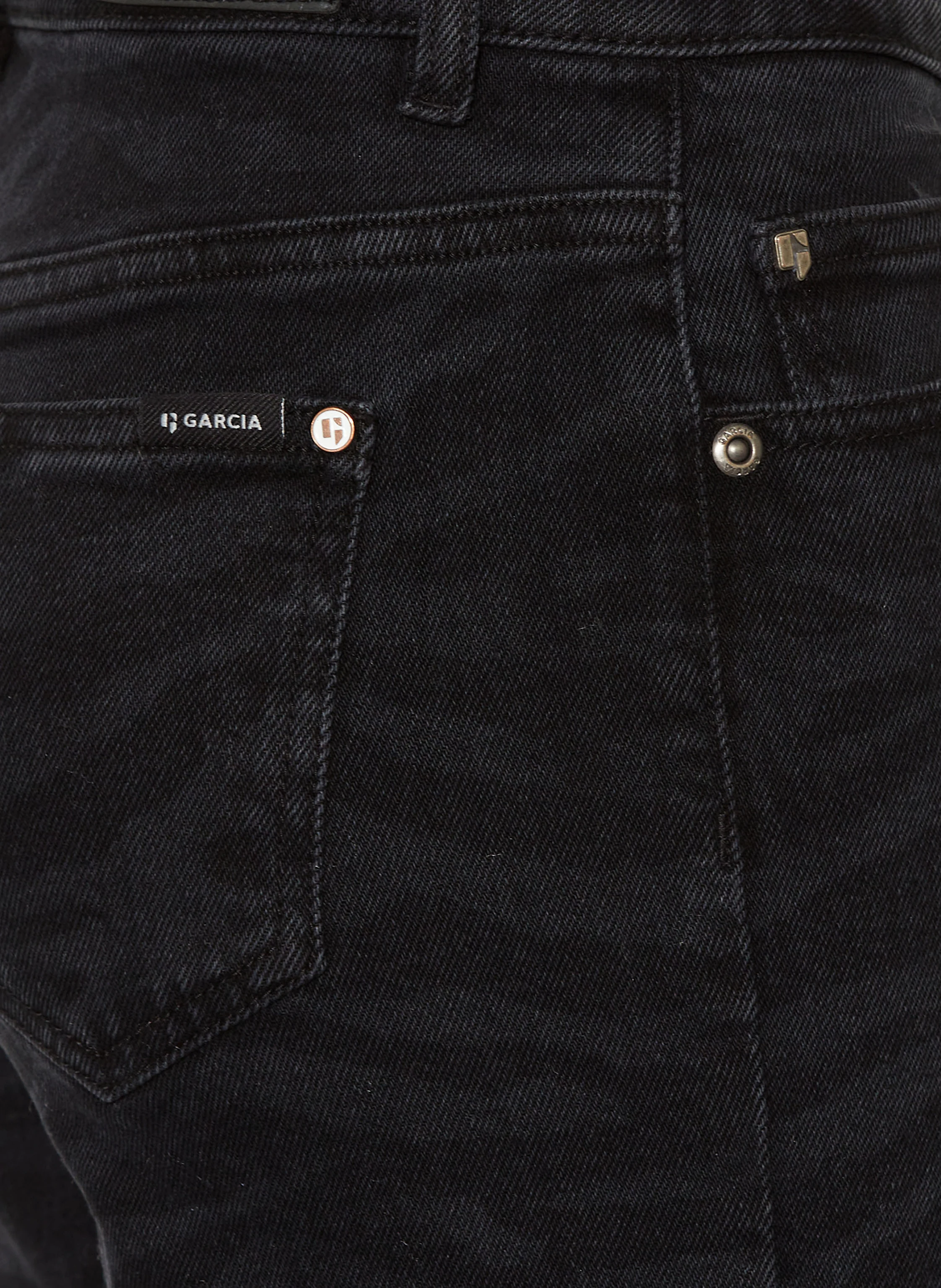 GARCIA Straight jeans MARALL: BLACK