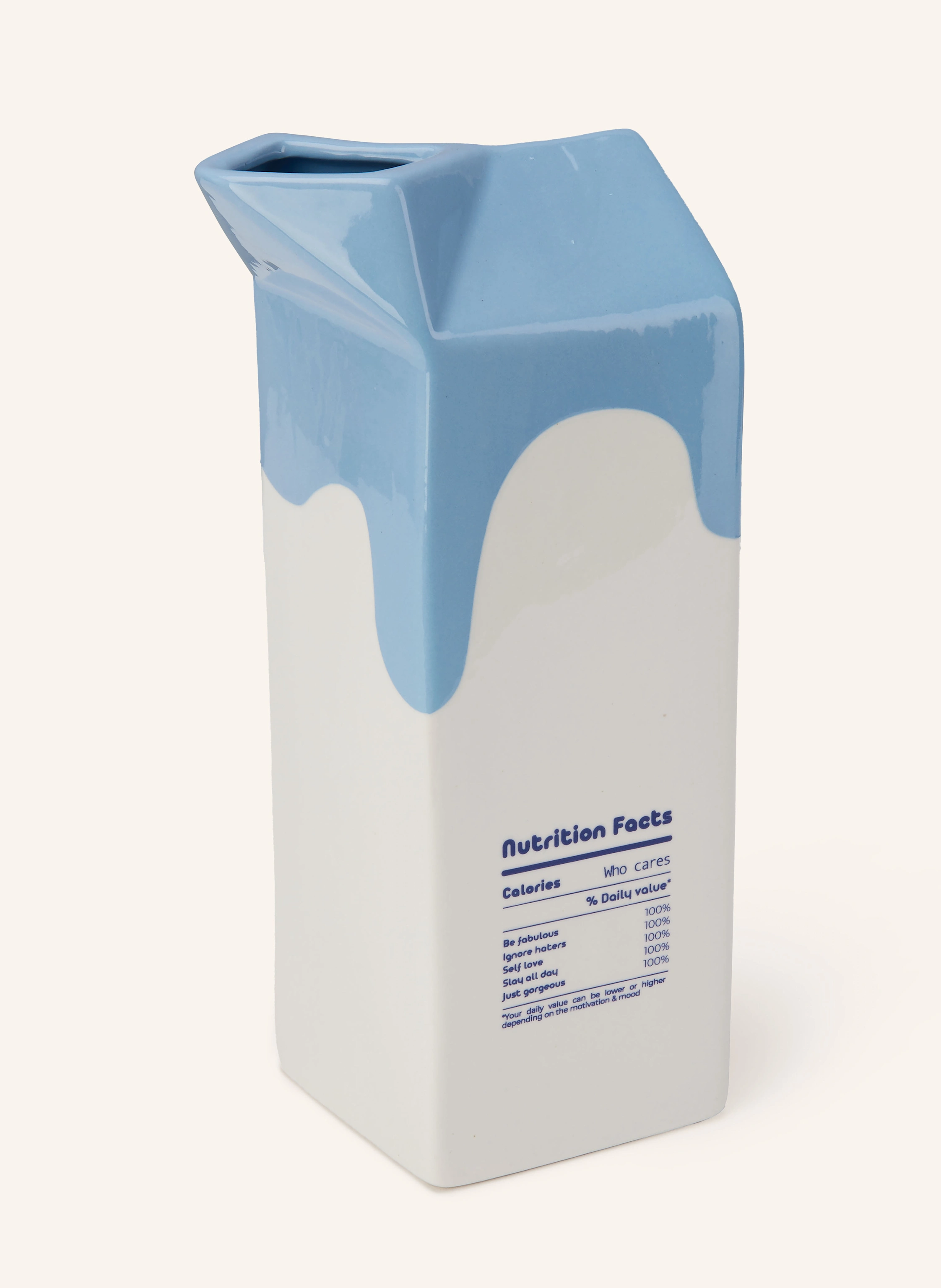 fluid MARKET Vase MILK: WHITE / LIGHT BLUE / TURQUOISE