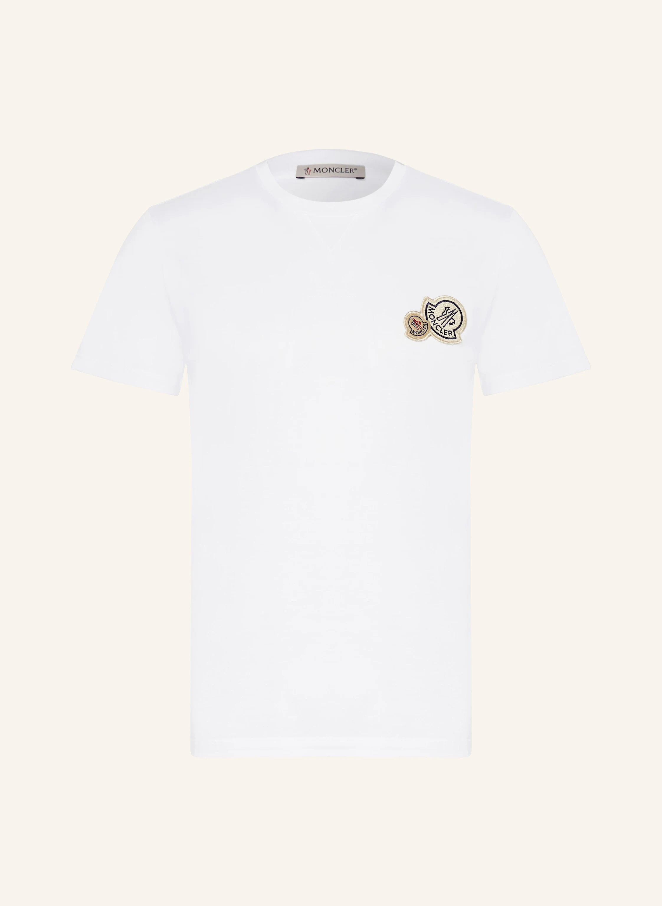 MONCLER T-Shirt in weiss