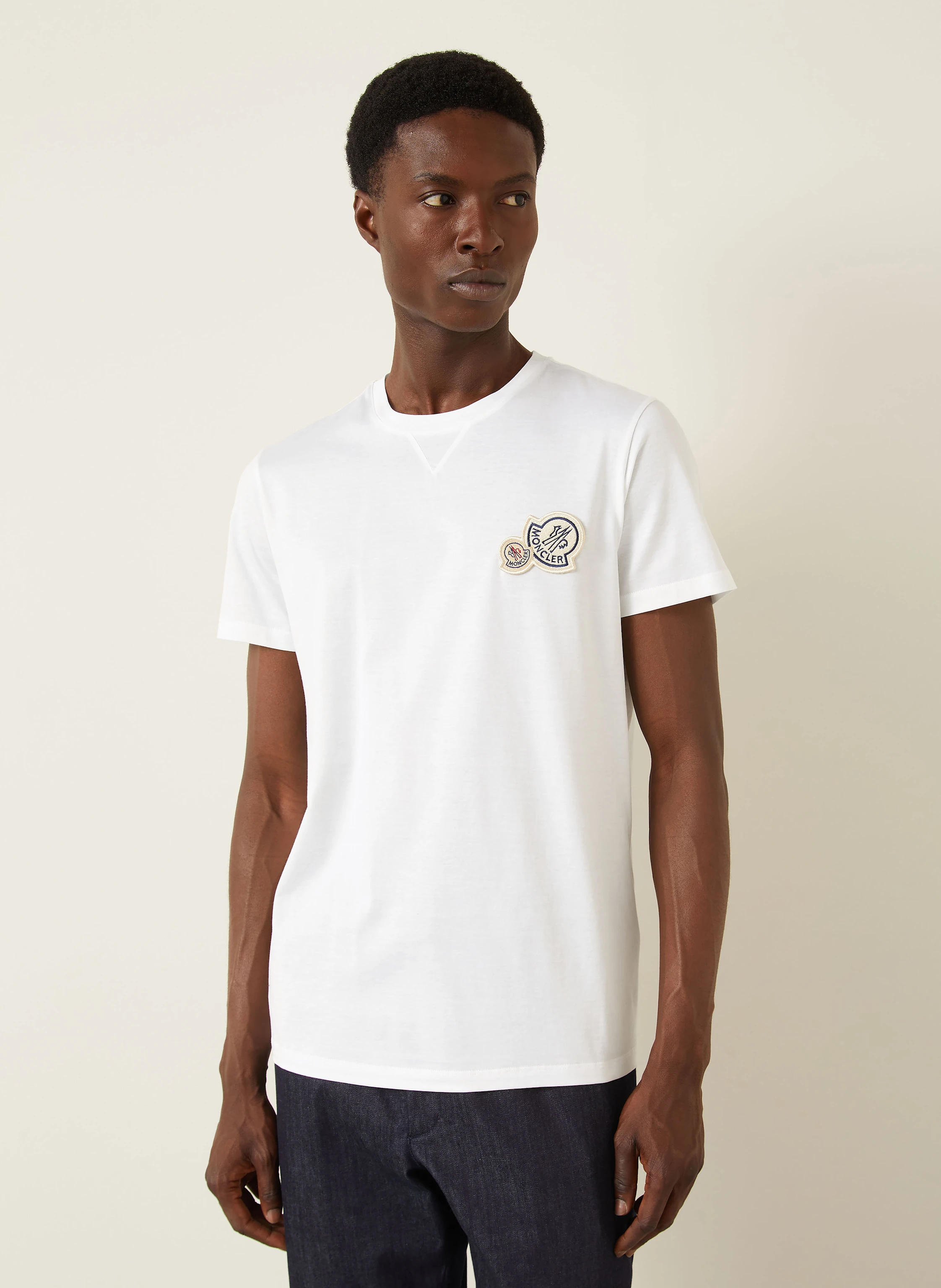 MONCLER T-shirt in white