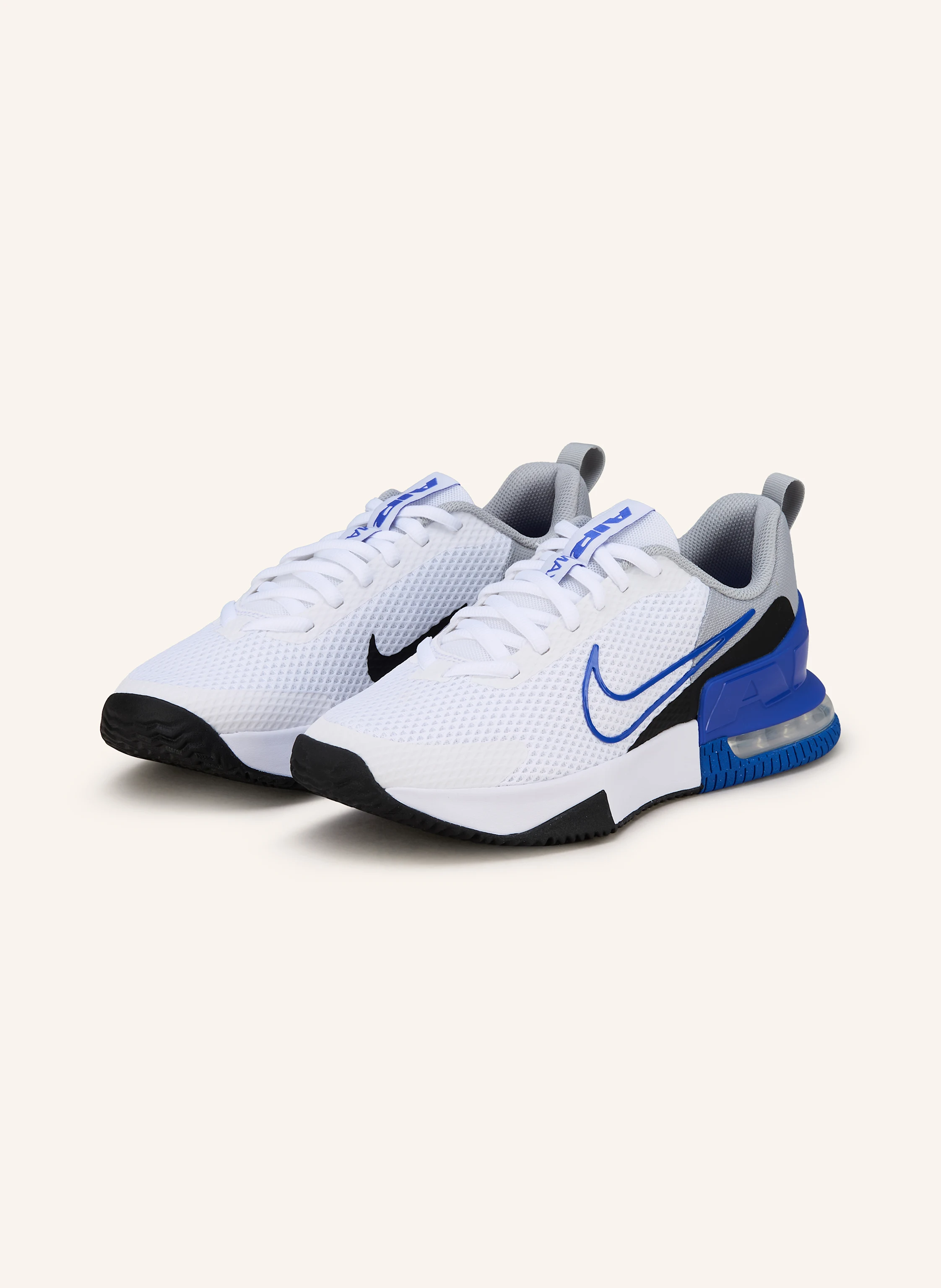 Nike AIR MAX ALPHA TRAINER fitness shoes in white/ blue